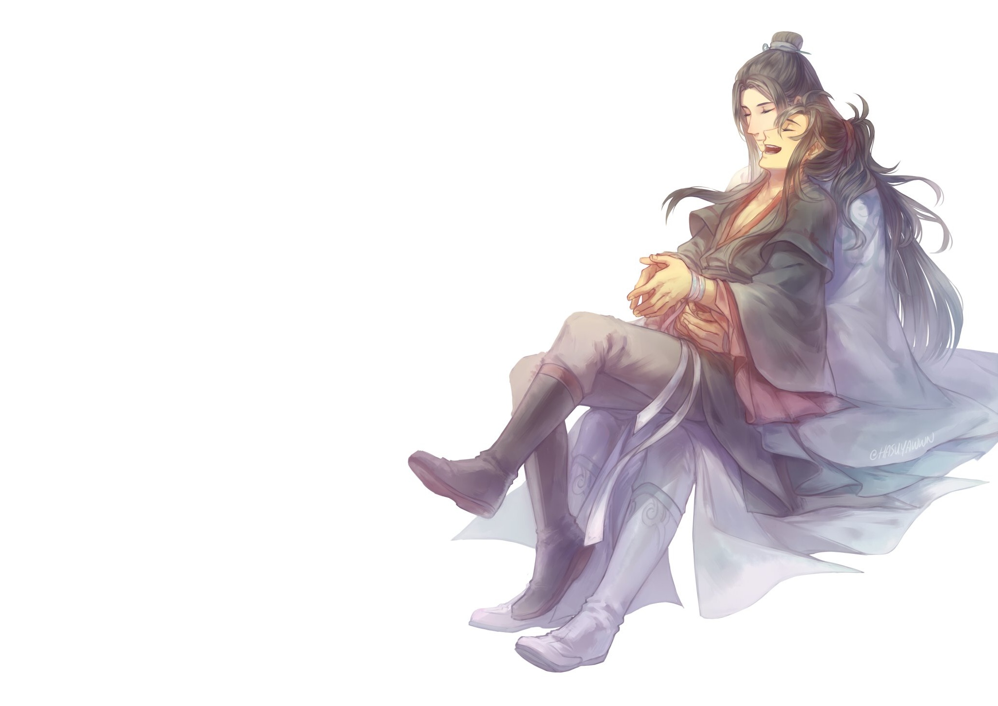 Lan Wangji and Wei Wuxian from Mo Dao Zu Shi HD Wallpaper