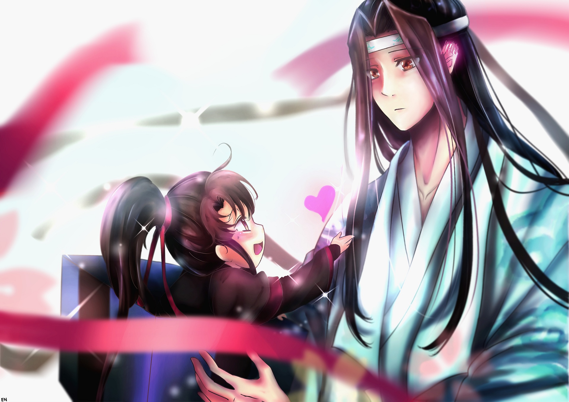 Wei Wuxian and Lan Wangji from Mo Dao Zu Shi HD Wallpaper