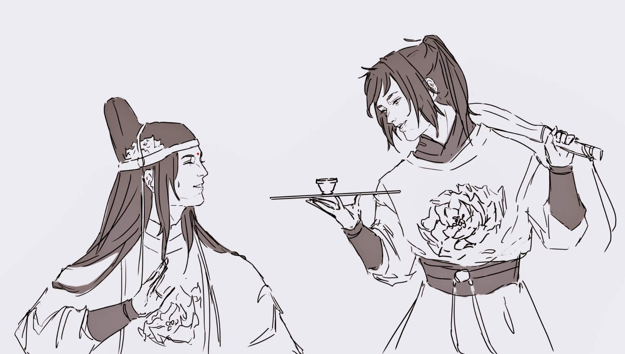 Jin Guangyao and Xue Yang from Mo Dao Zu Shi HD Wallpaper