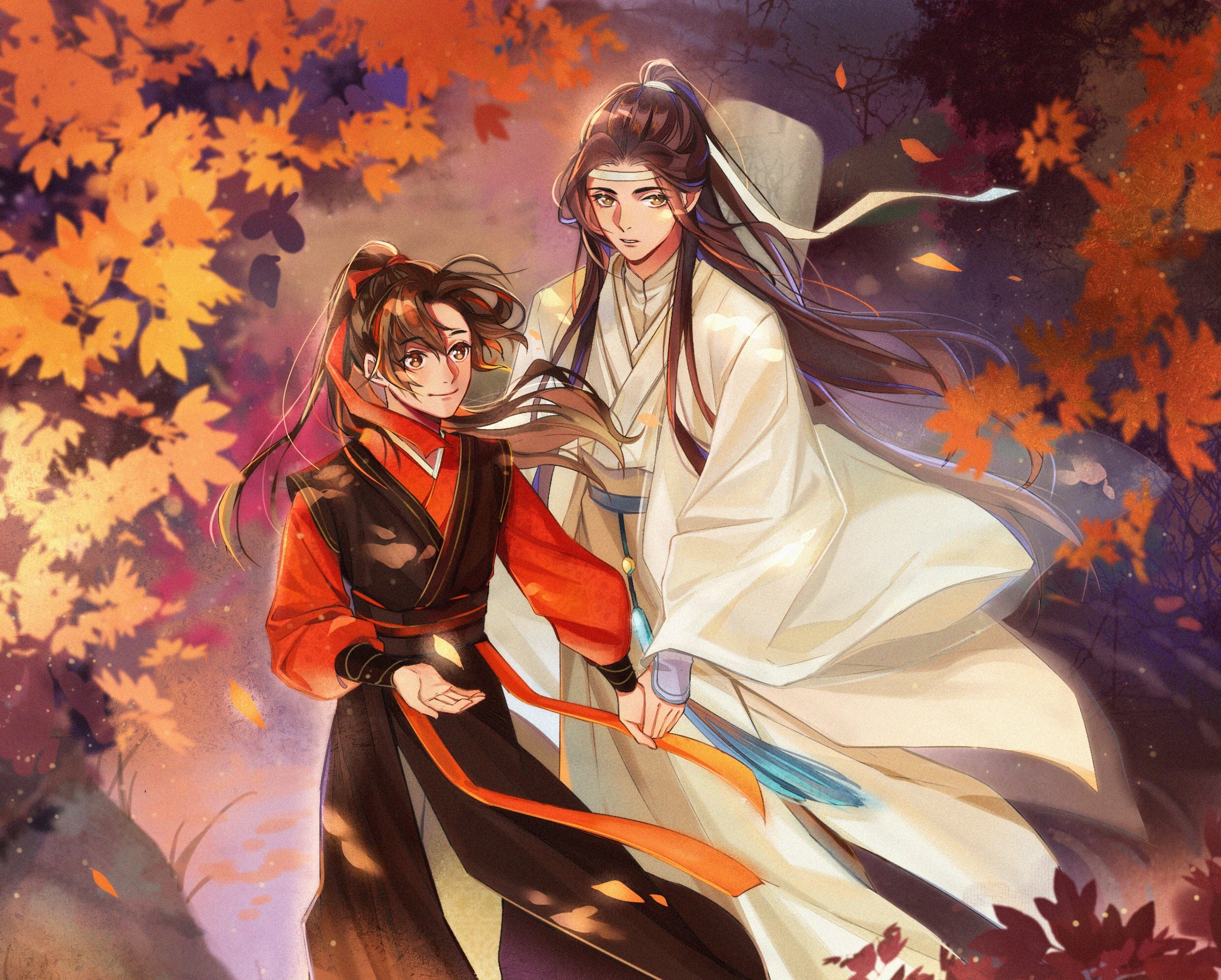 Wei Ying and Lan Zhan from Mo Dao Zu Shi HD Wallpaper