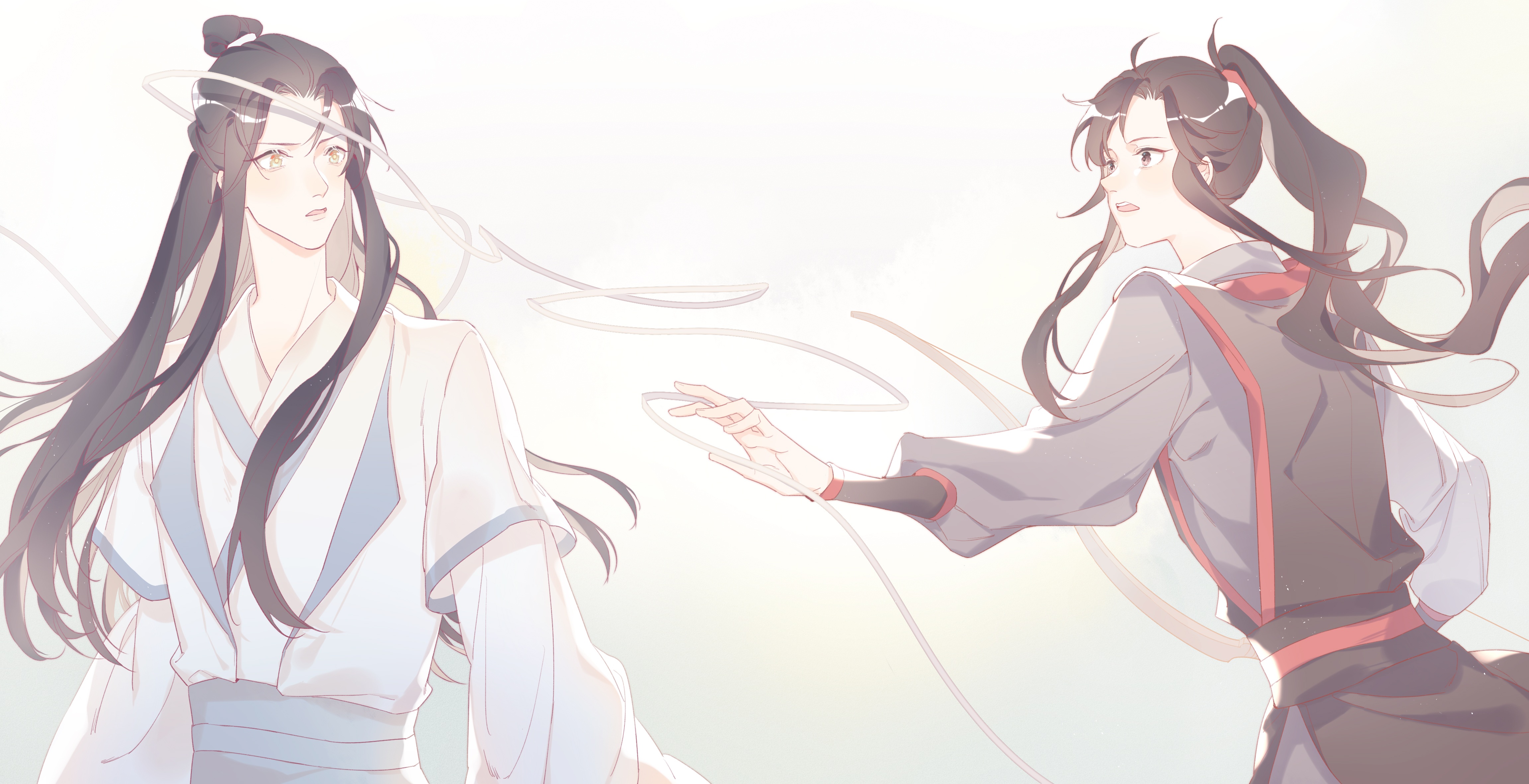 Lan Wangji and Wei Wuxian from Mo Dao Zu Shi 4K HD Wallpaper