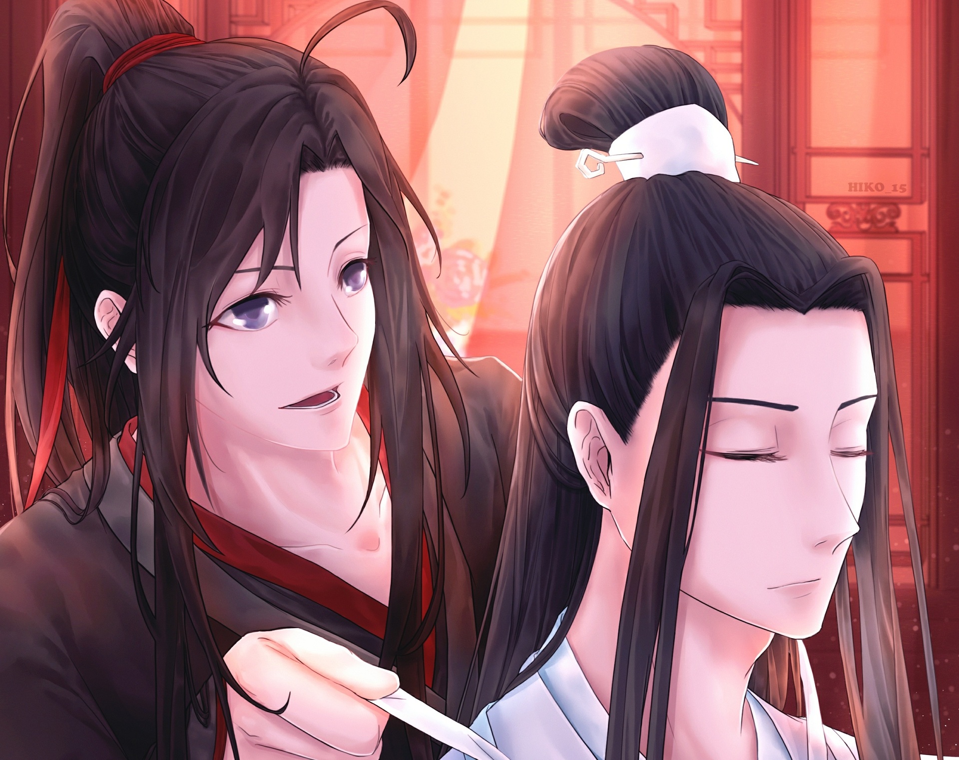 Wei Wuxian and Lan Wangji from Mo Dao Zu Shi HD Wallpaper
