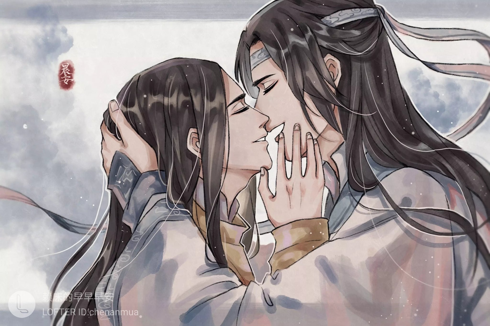 Lan Xichen and Jin Guangyao from Mo Dao Zu Shi HD Wallpaper