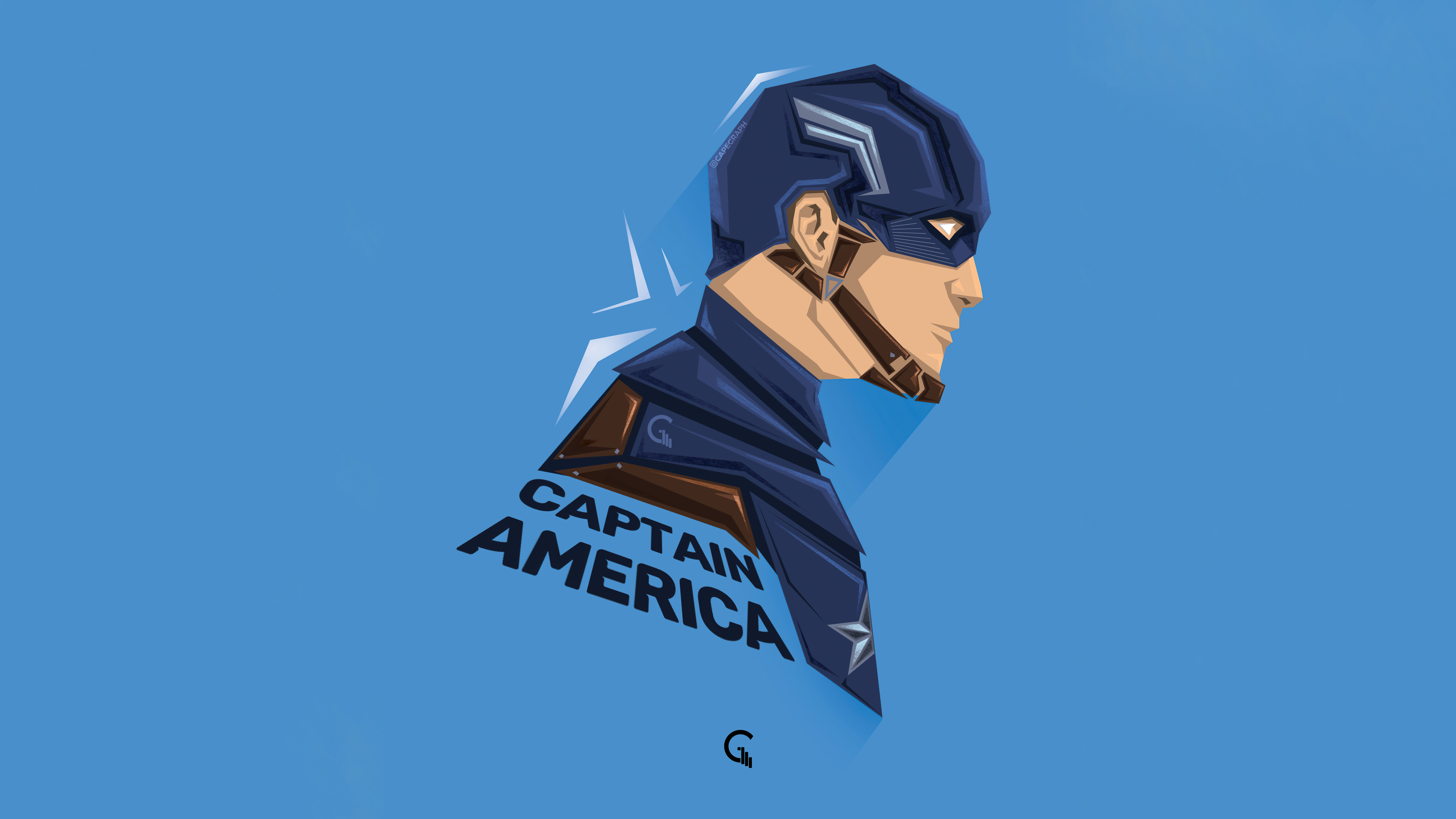 Captain America from Marvel Comics 4K HD Wallpaper