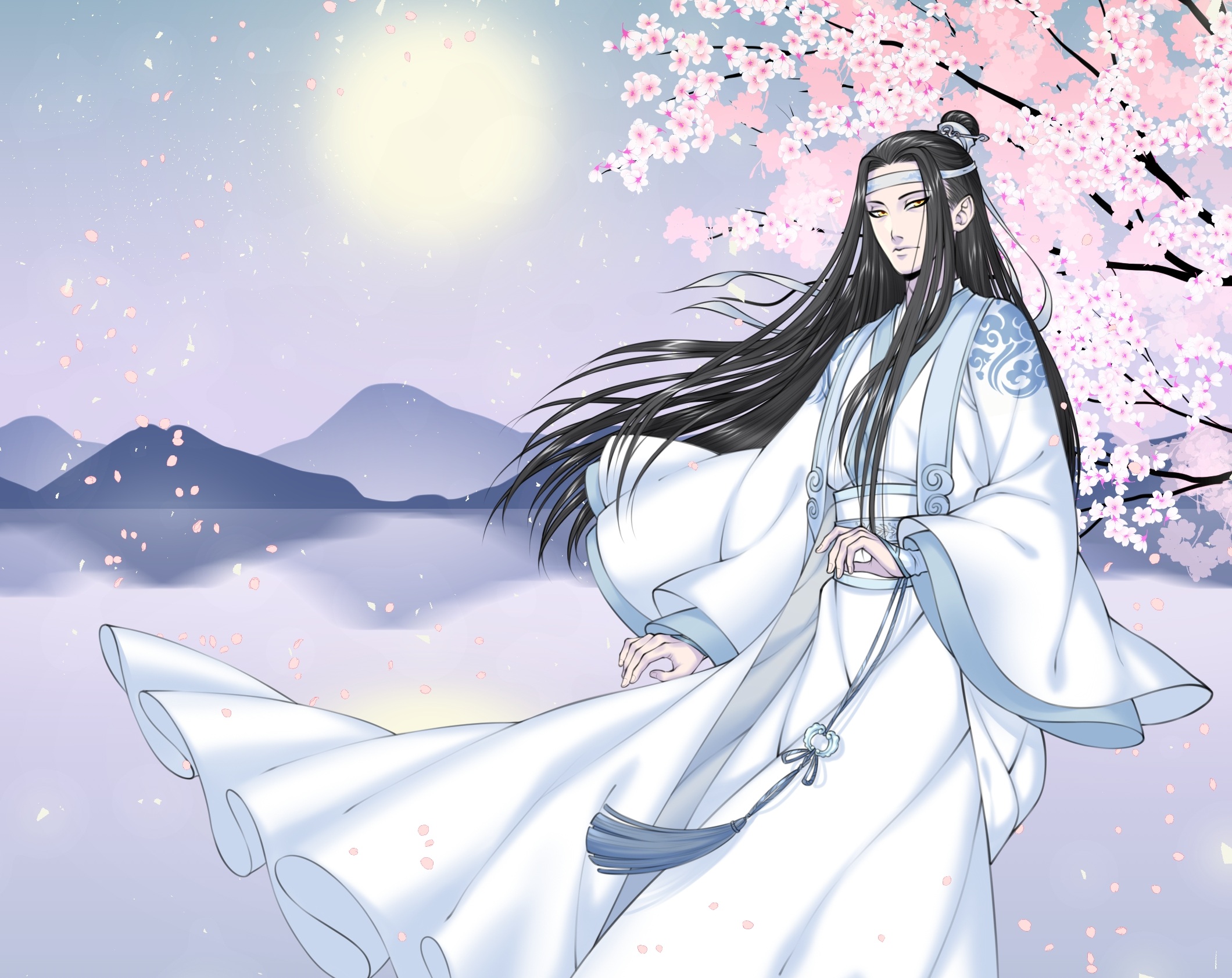 Lan Wangji from Mo Dao Zu Shi HD Wallpaper