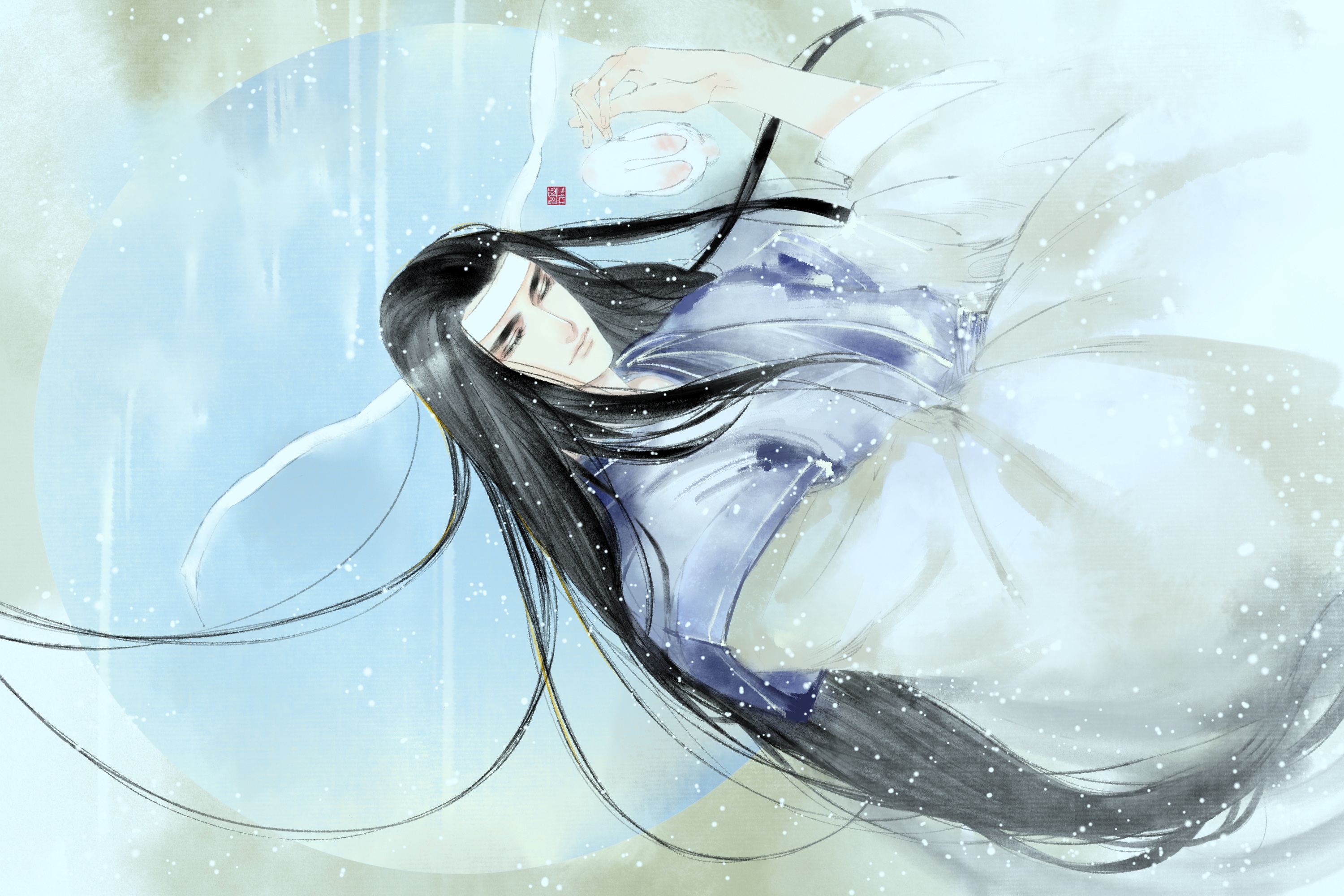 Lan Wangji from Mo Dao Zu Shi HD Wallpaper