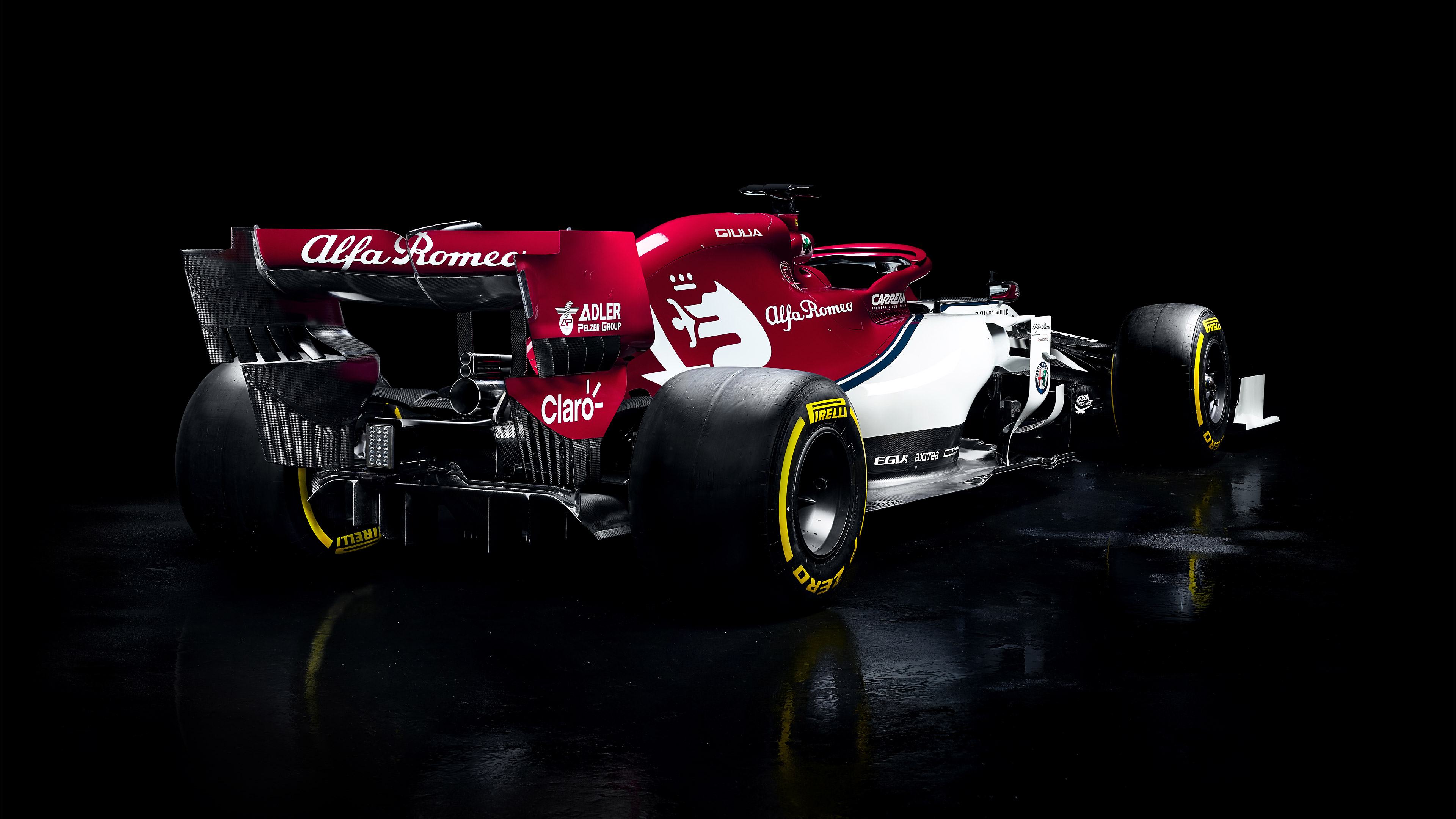 2019 Alfa Romeo C38 Formula 1 Race Car HD Wallpaper