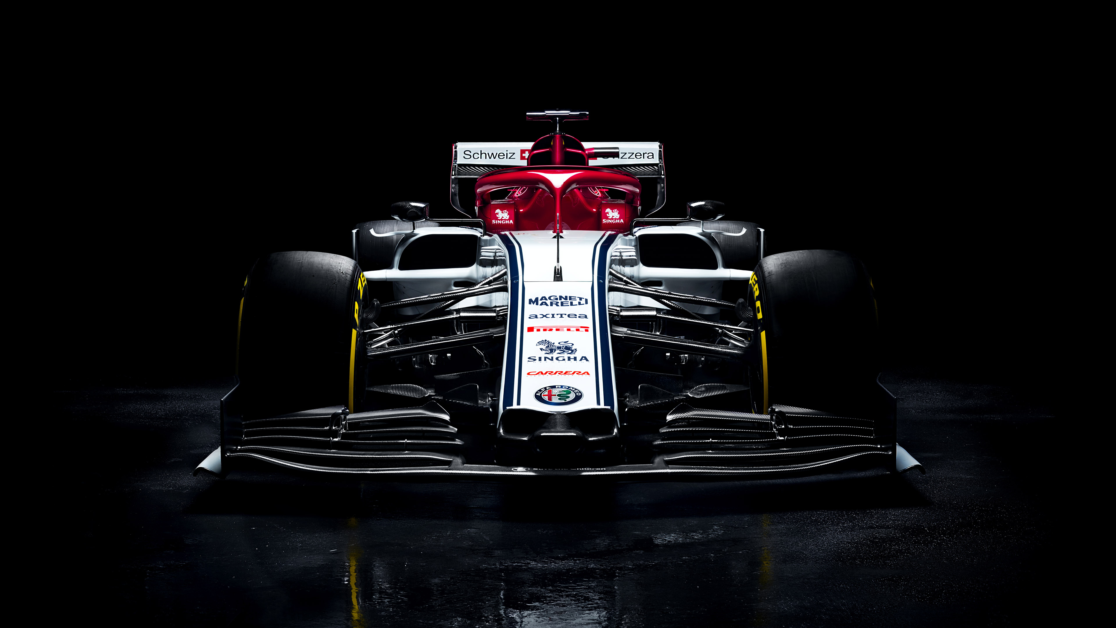 2019 Alfa Romeo C38 Formula 1 Race Car HD Wallpaper