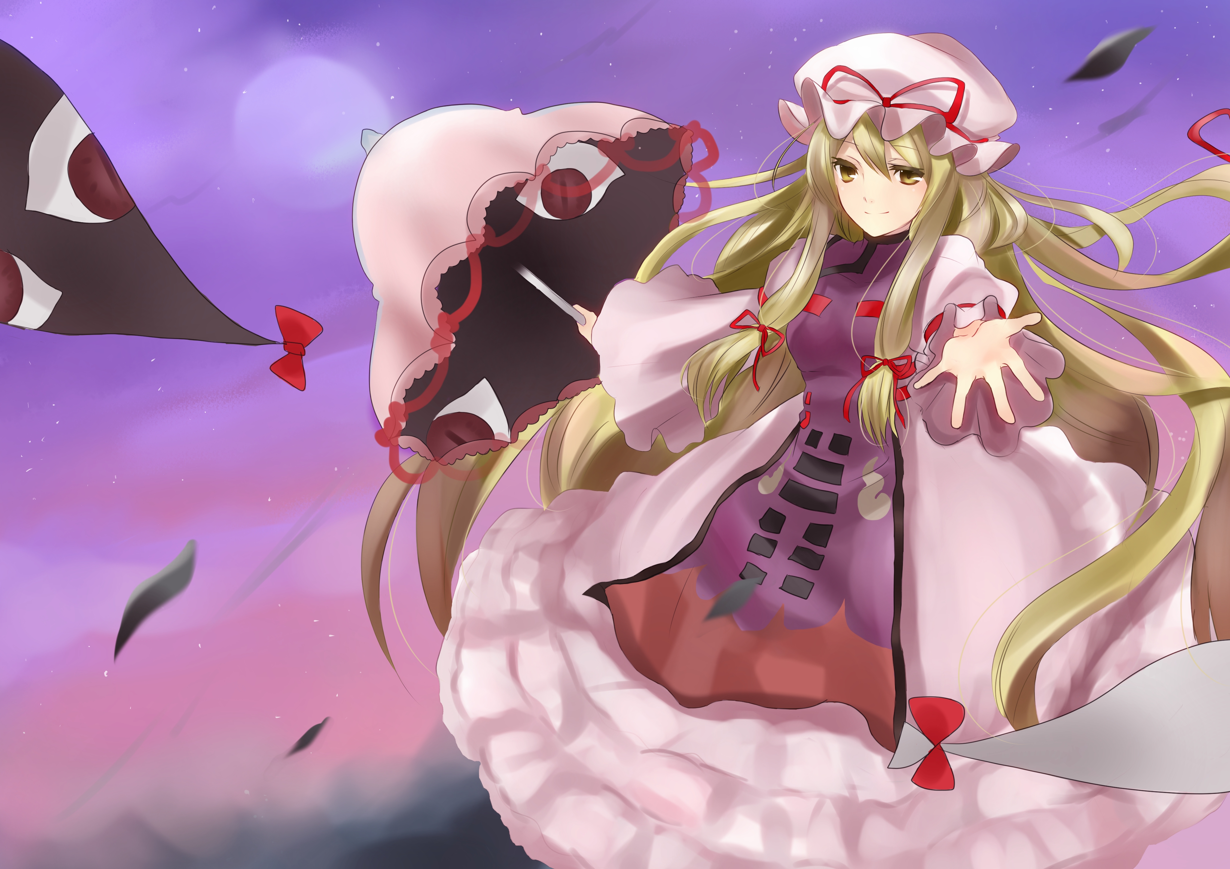 Yukari Yakumo from Touhou 4K HD Wallpaper
