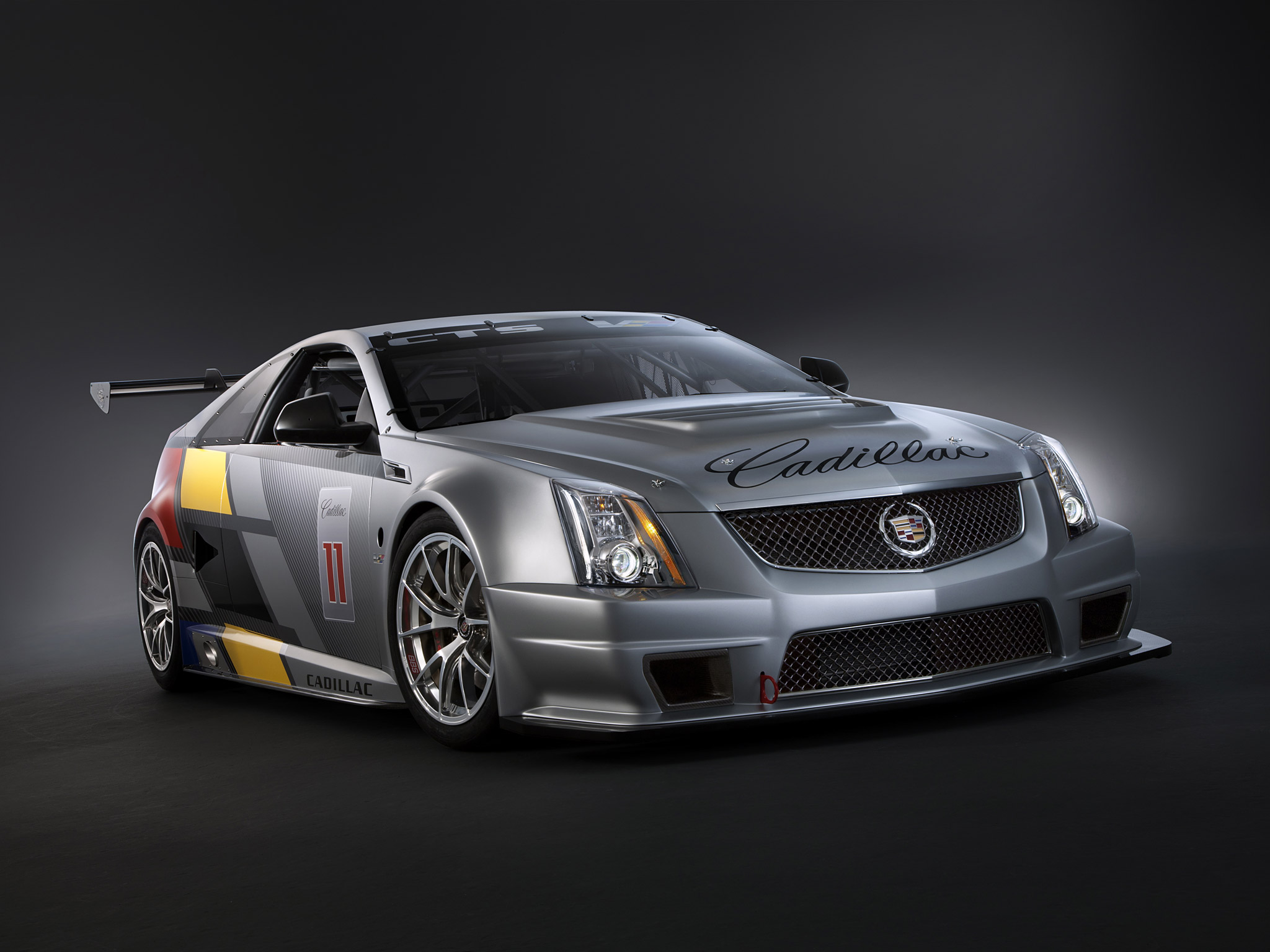 2011 Cadillac CTS-V Coupe Race Car HD Wallpaper
