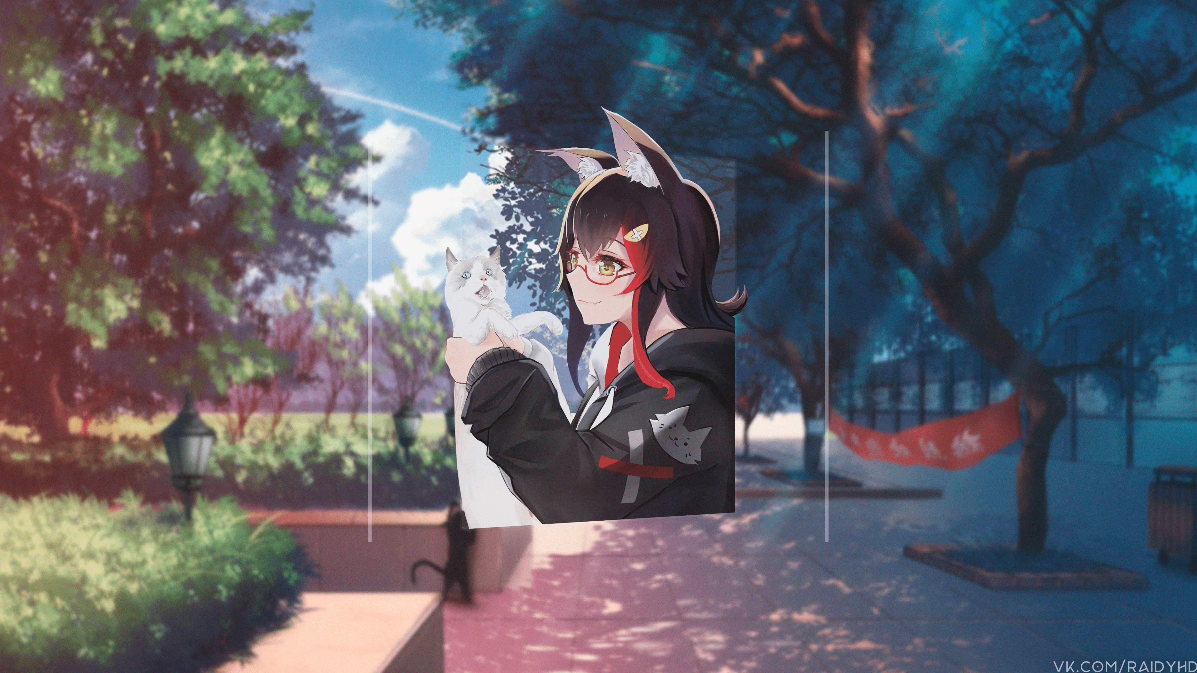Ookami Mio from Hololive 4K HD Wallpaper