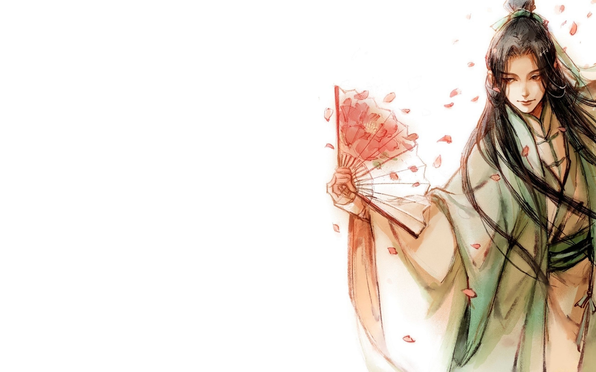 Scum Villains Self-Saving System character with fan HD Wallpaper