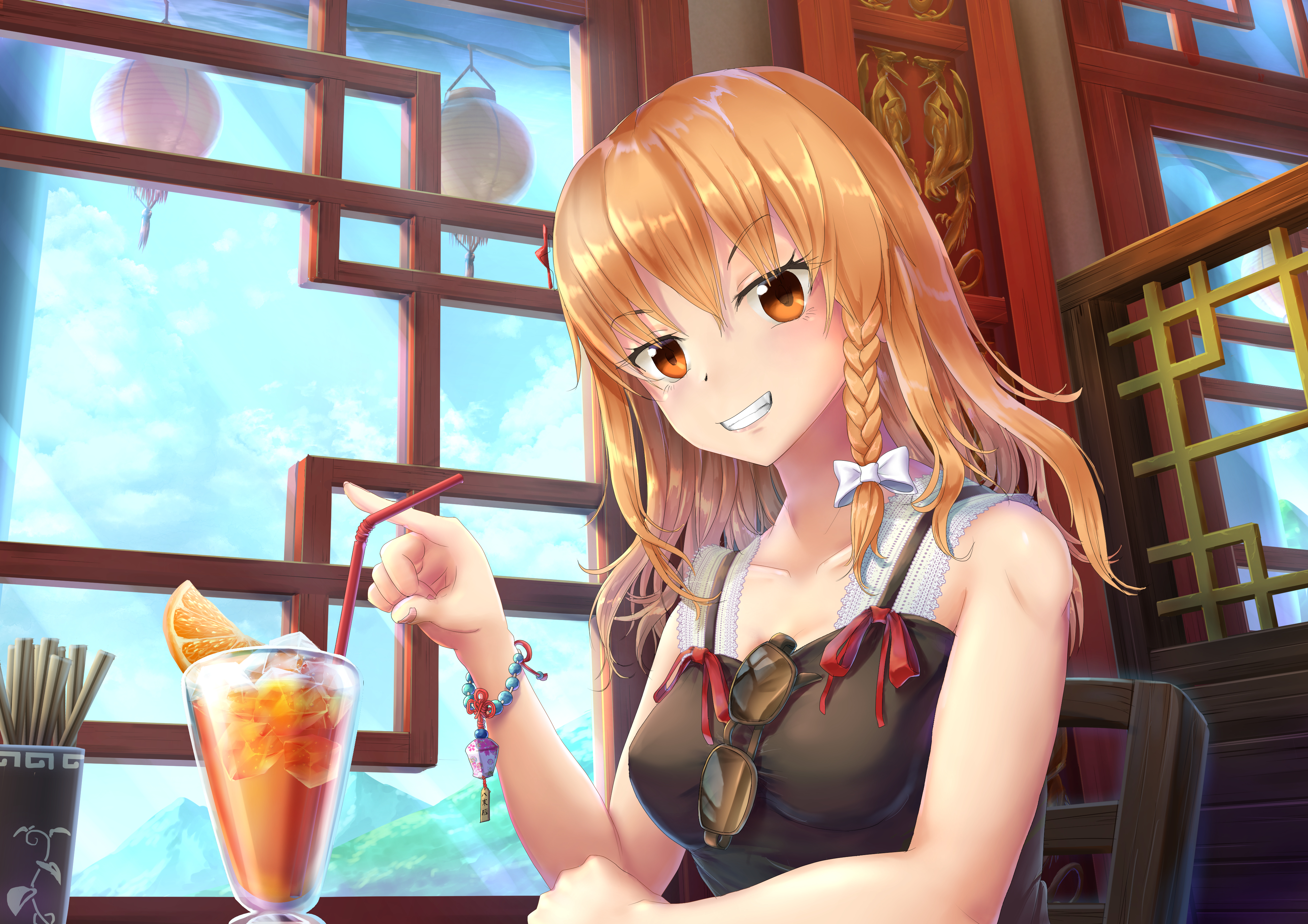 Touhou Marisa Kirisame HD Wallpaper