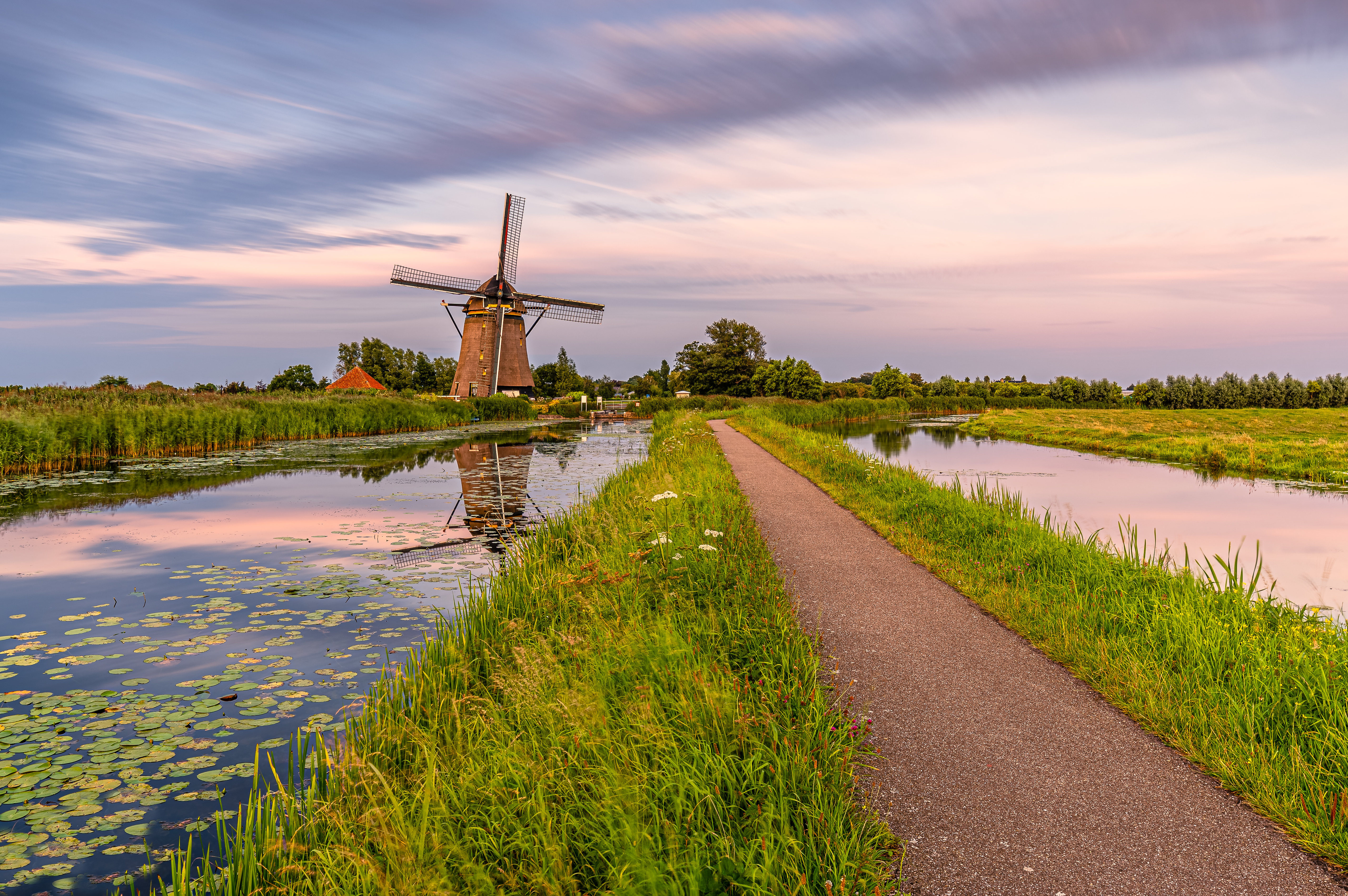 Windmill HD Wallpaper
