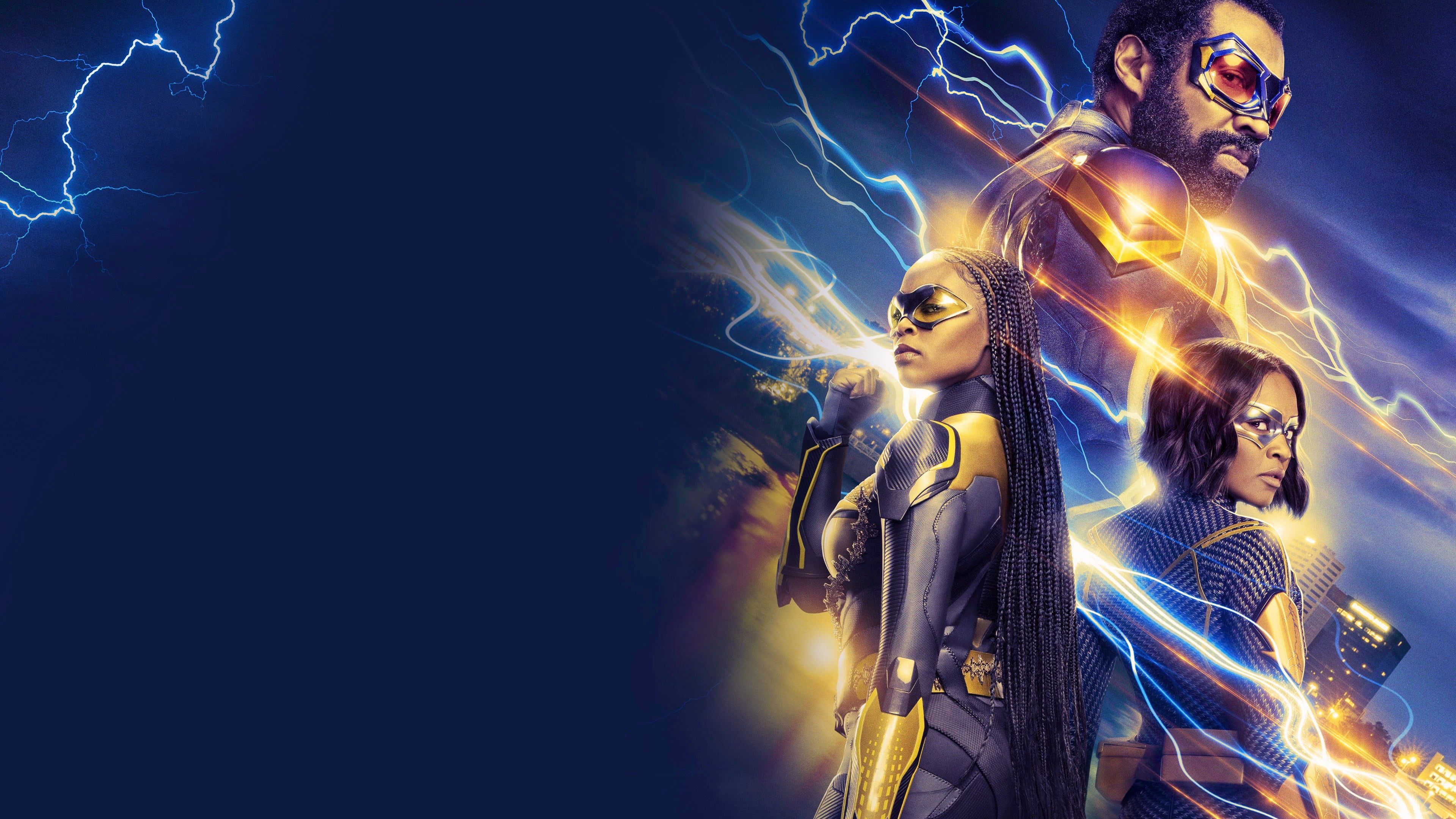 Black Lightning HD Wallpaper