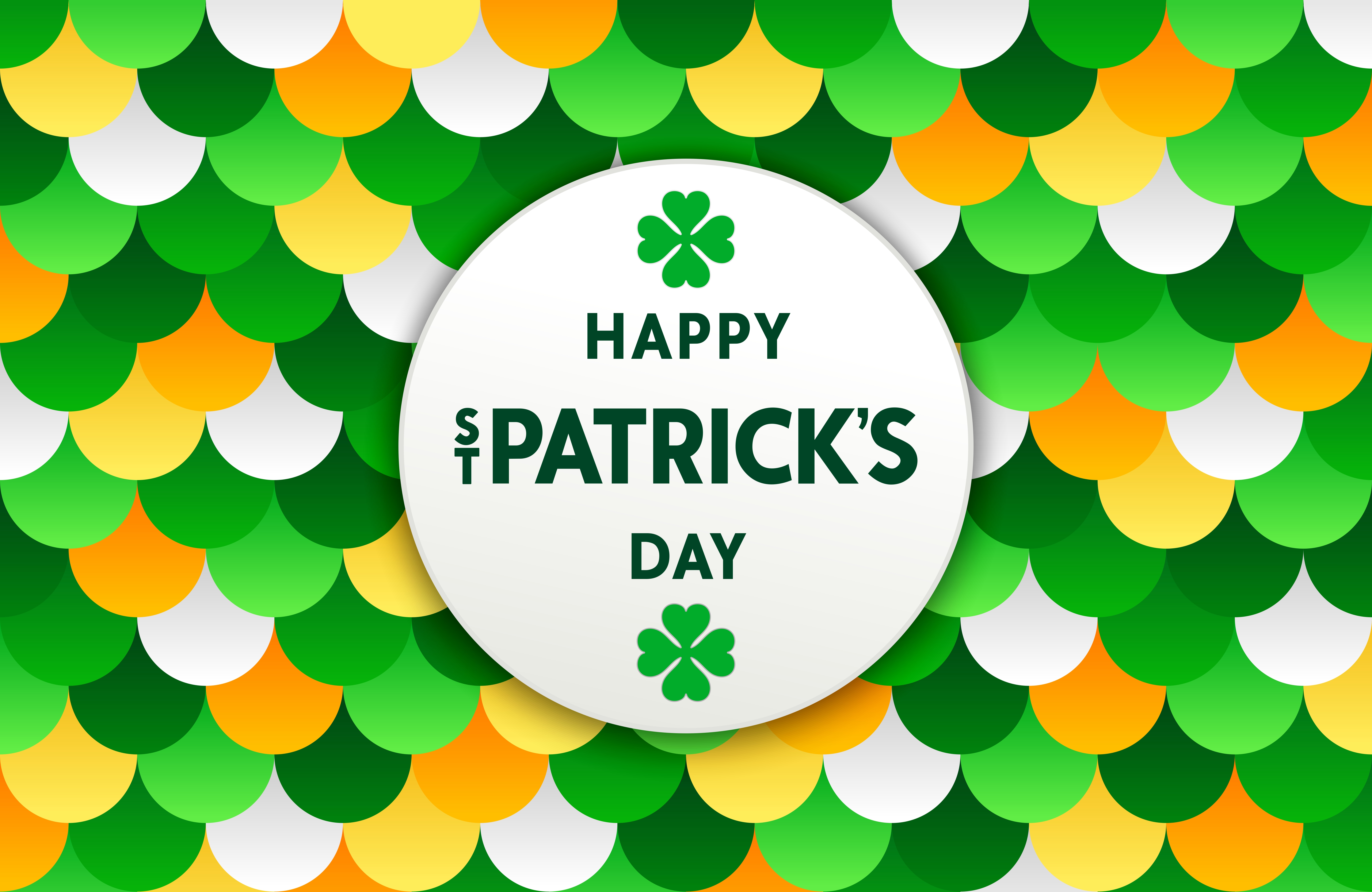 Happy St. Patrick's Day 4K HD Wallpaper