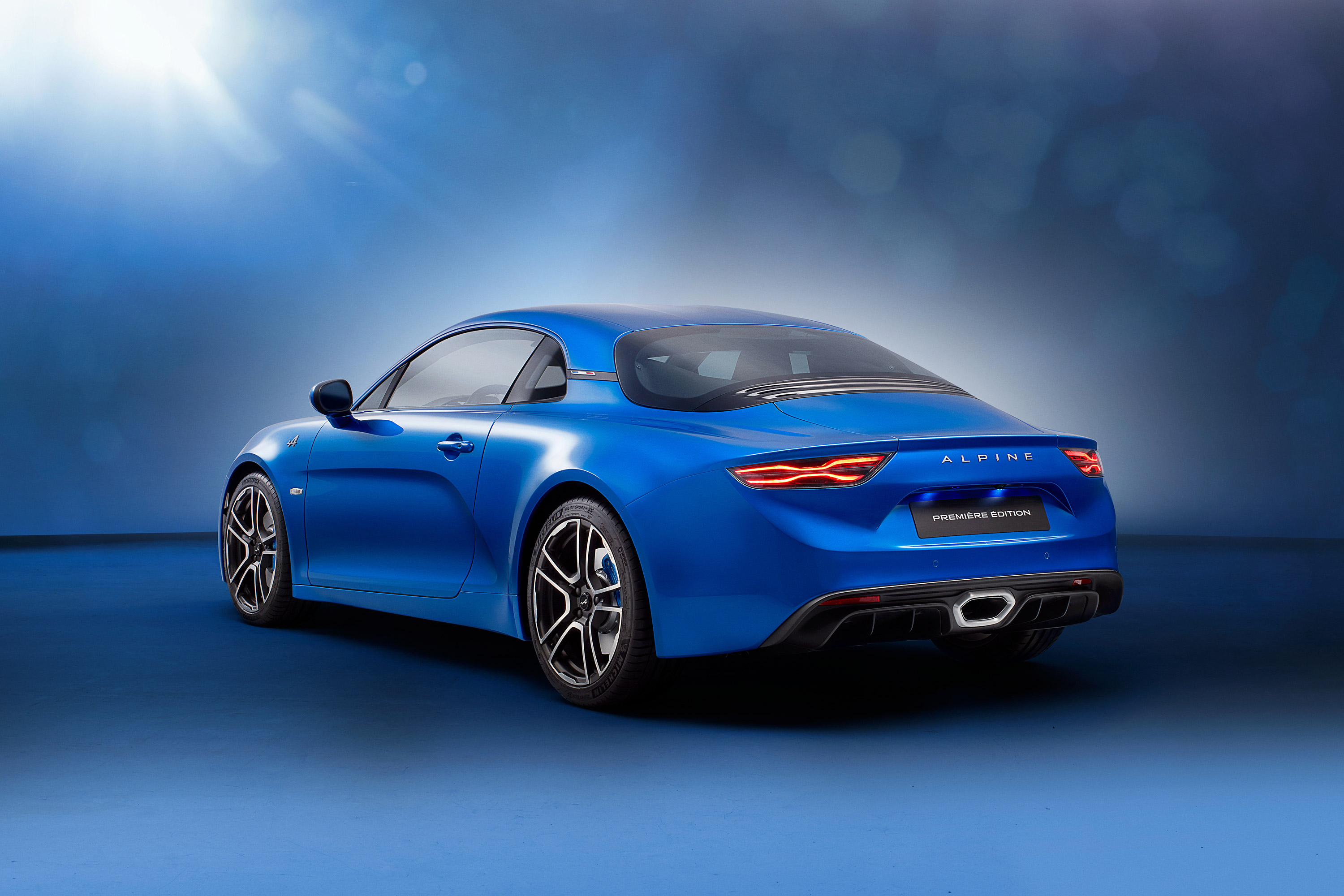 Blue 2018 Alpine A110 Premiere Edition Sport Coupe HD Wallpaper
