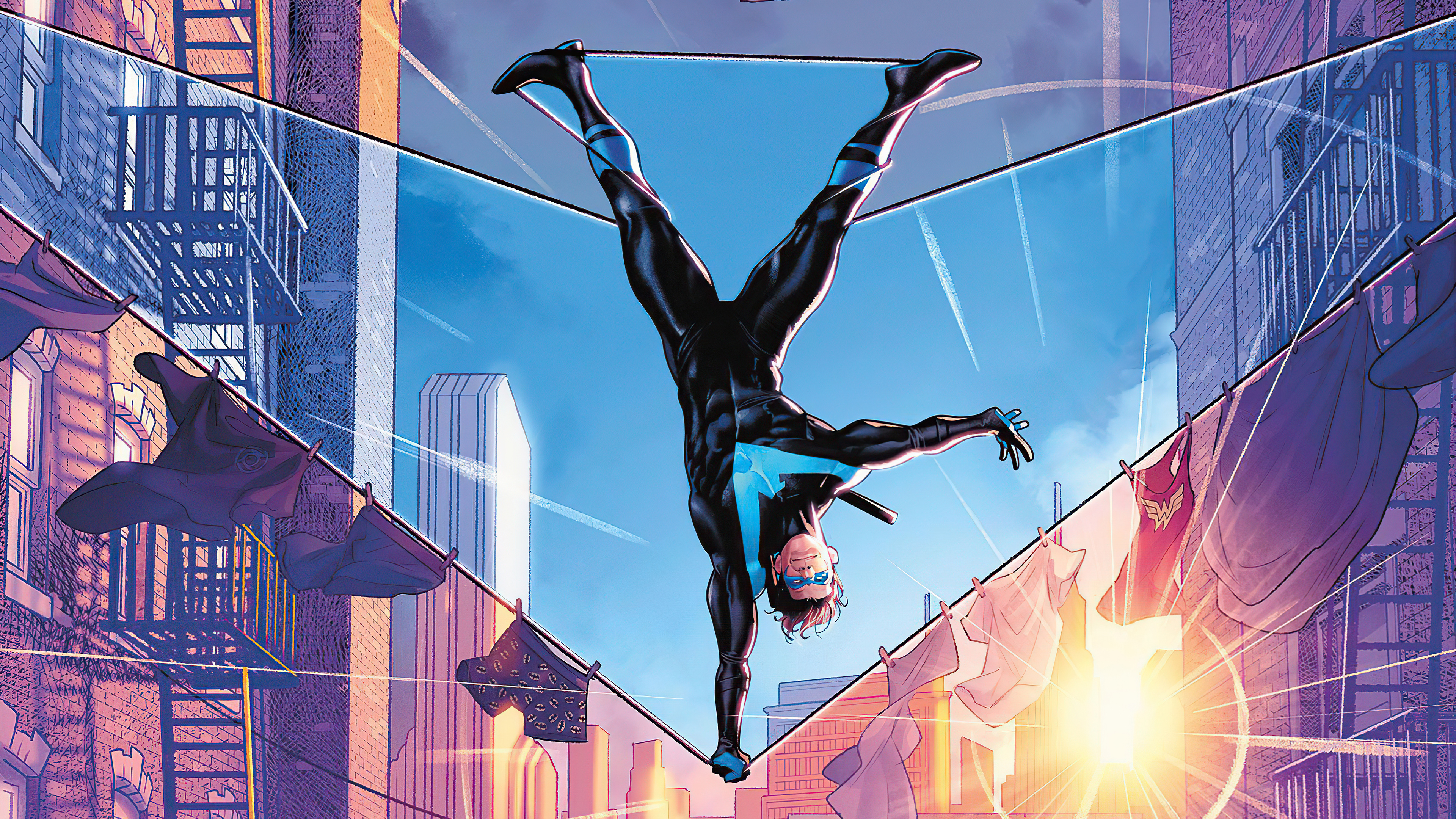 Nightwing from DC Comics HD Wallpaper