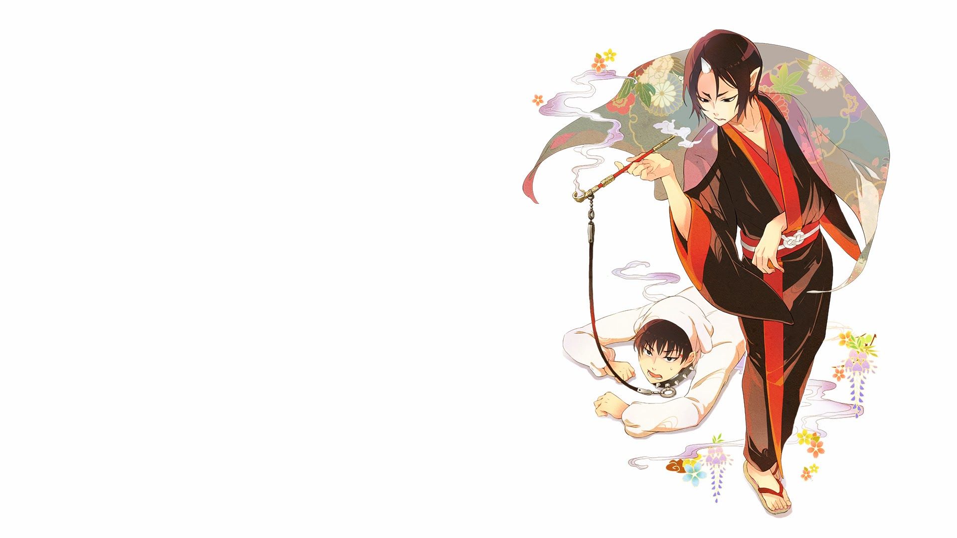 Hoozuki and Hakutaku from Hoozuki No Reitetsu HD Wallpaper