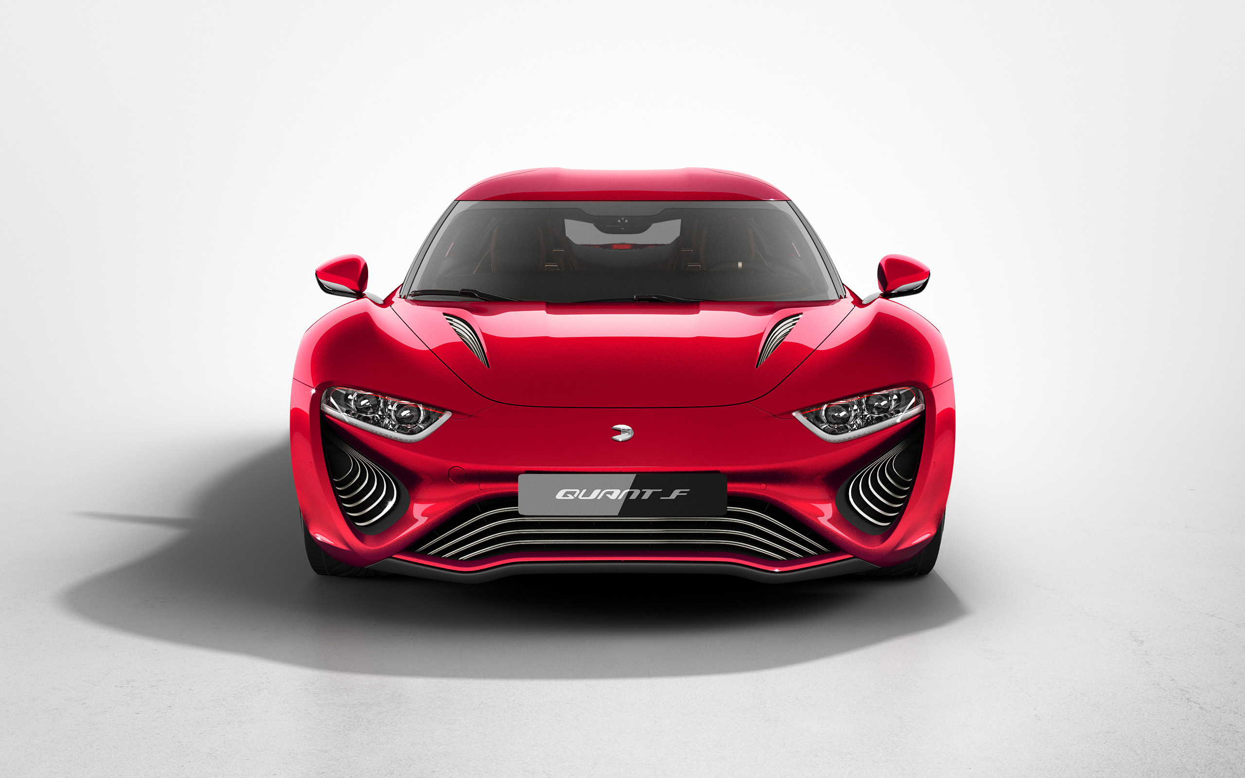 NanoFlowcell Quant F (2015) Red Sport Car HD Wallpaper