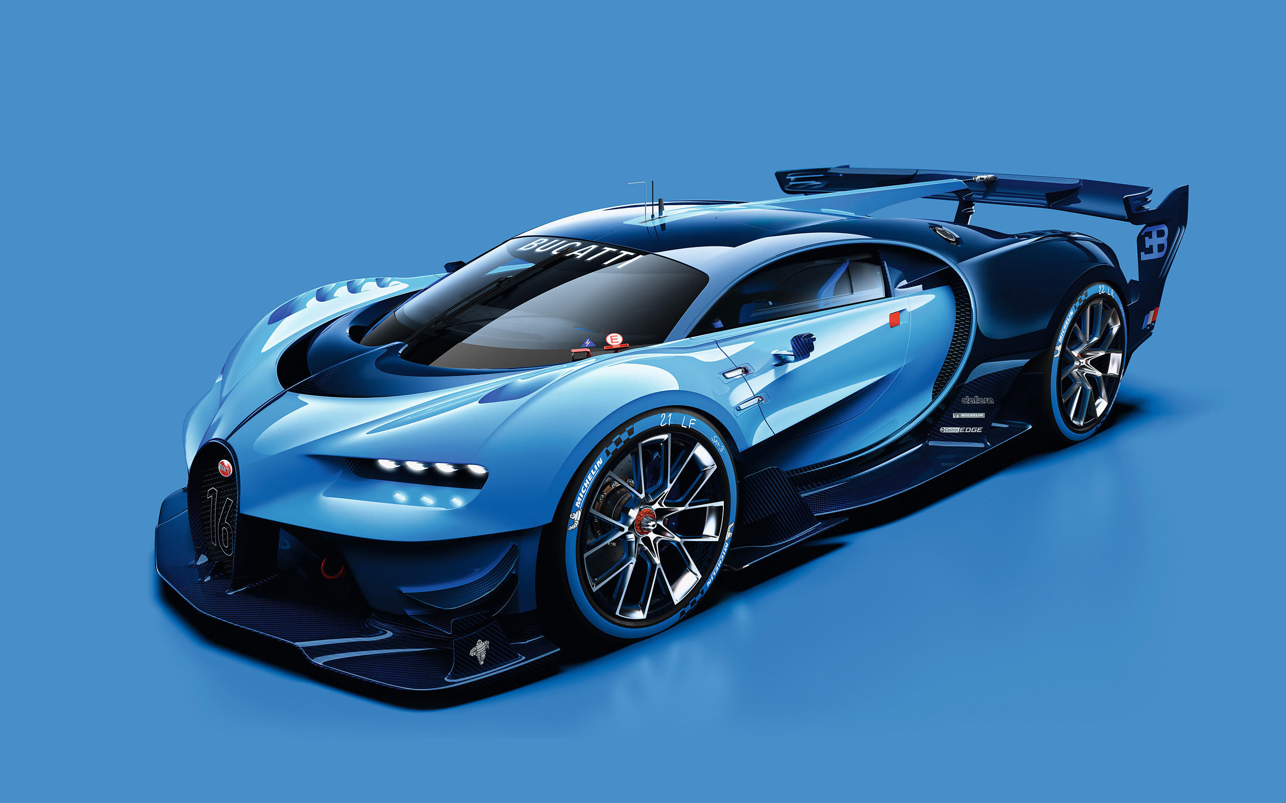 Bugatti Vision Gran Turismo Concept Car HD Wallpaper