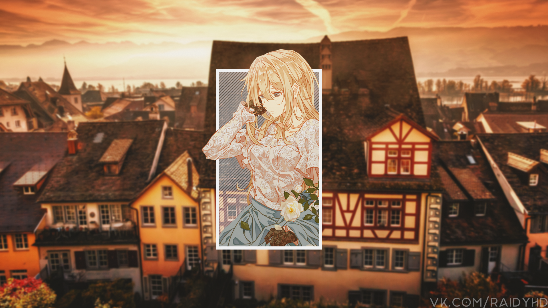 Violet Evergarden from Violet Evergarden HD Wallpaper