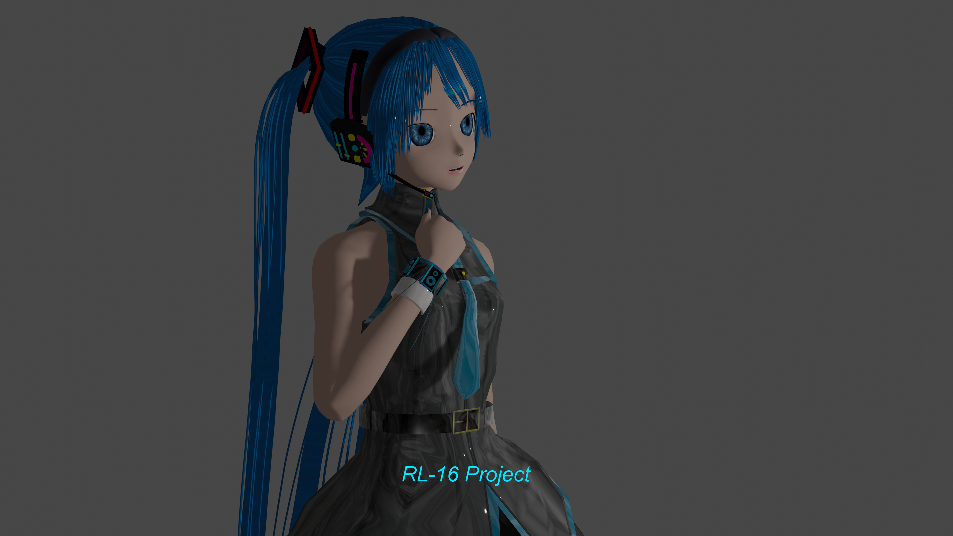Hatsune Miku from RL-16 Project HD Wallpaper