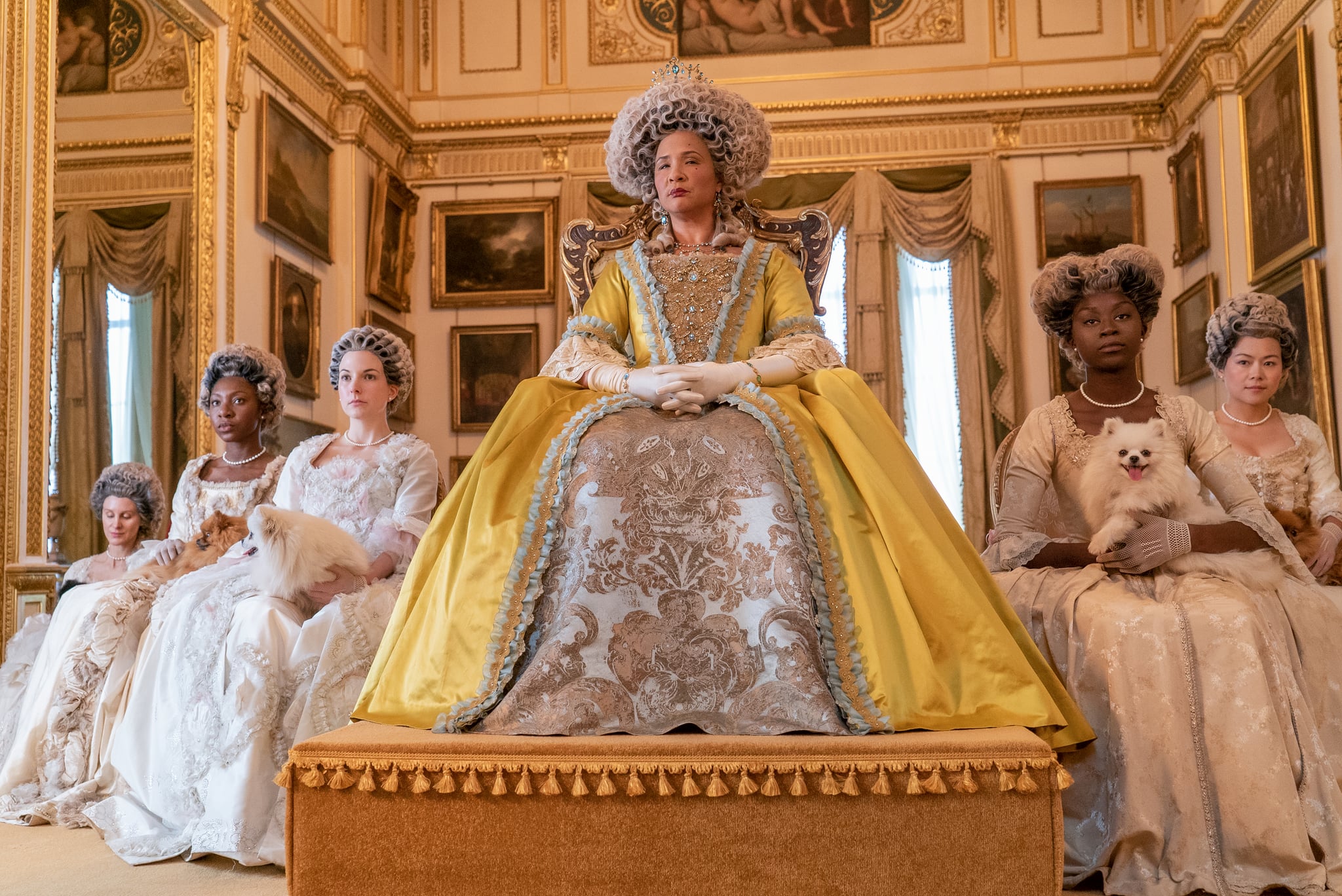 Queen Charlotte from Bridgerton HD Wallpaper