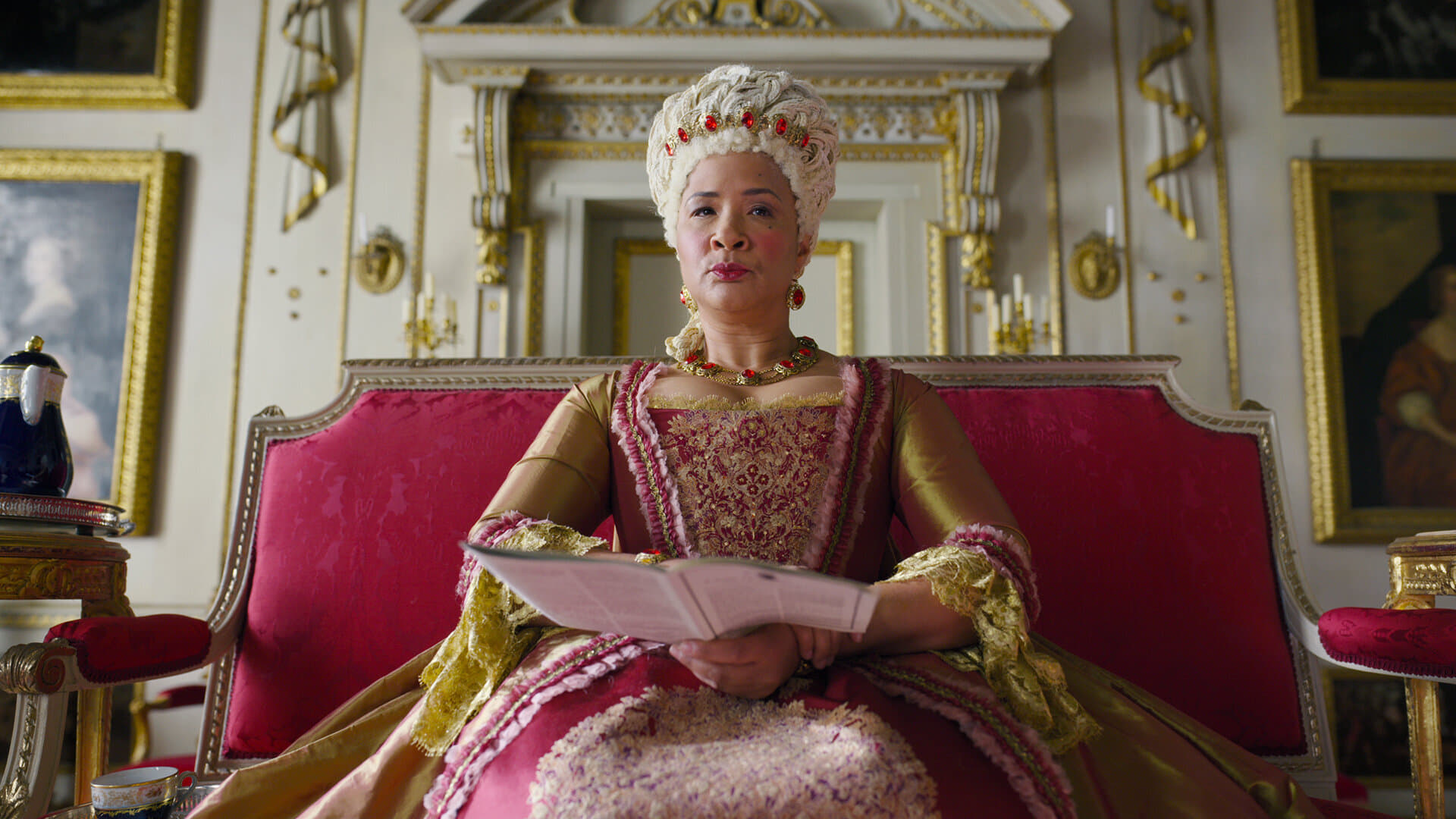 Queen Charlotte from Bridgerton HD Wallpaper