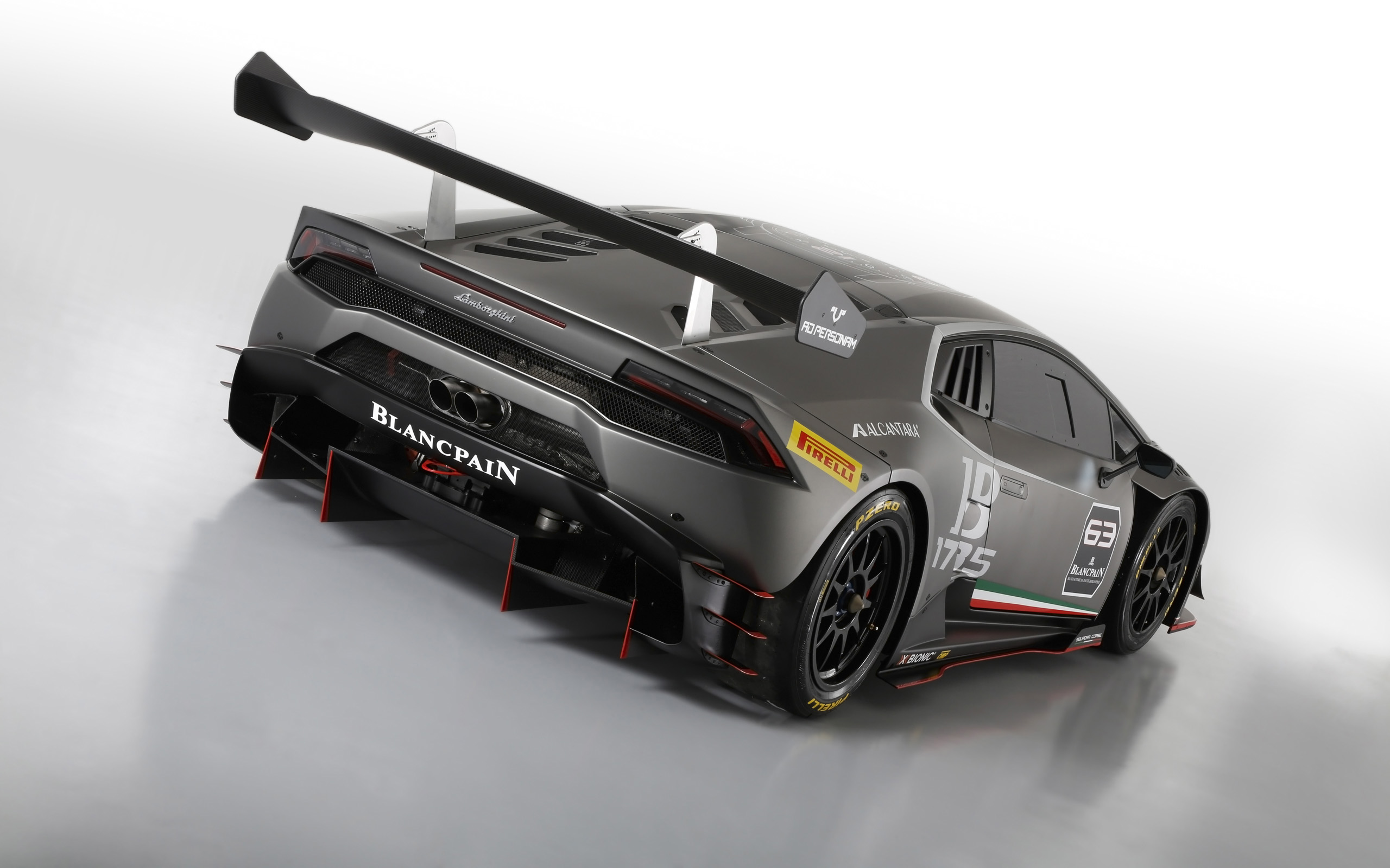 Lamborghini Huracán LP 620-2 Super Trofeo Race Car HD Wallpaper