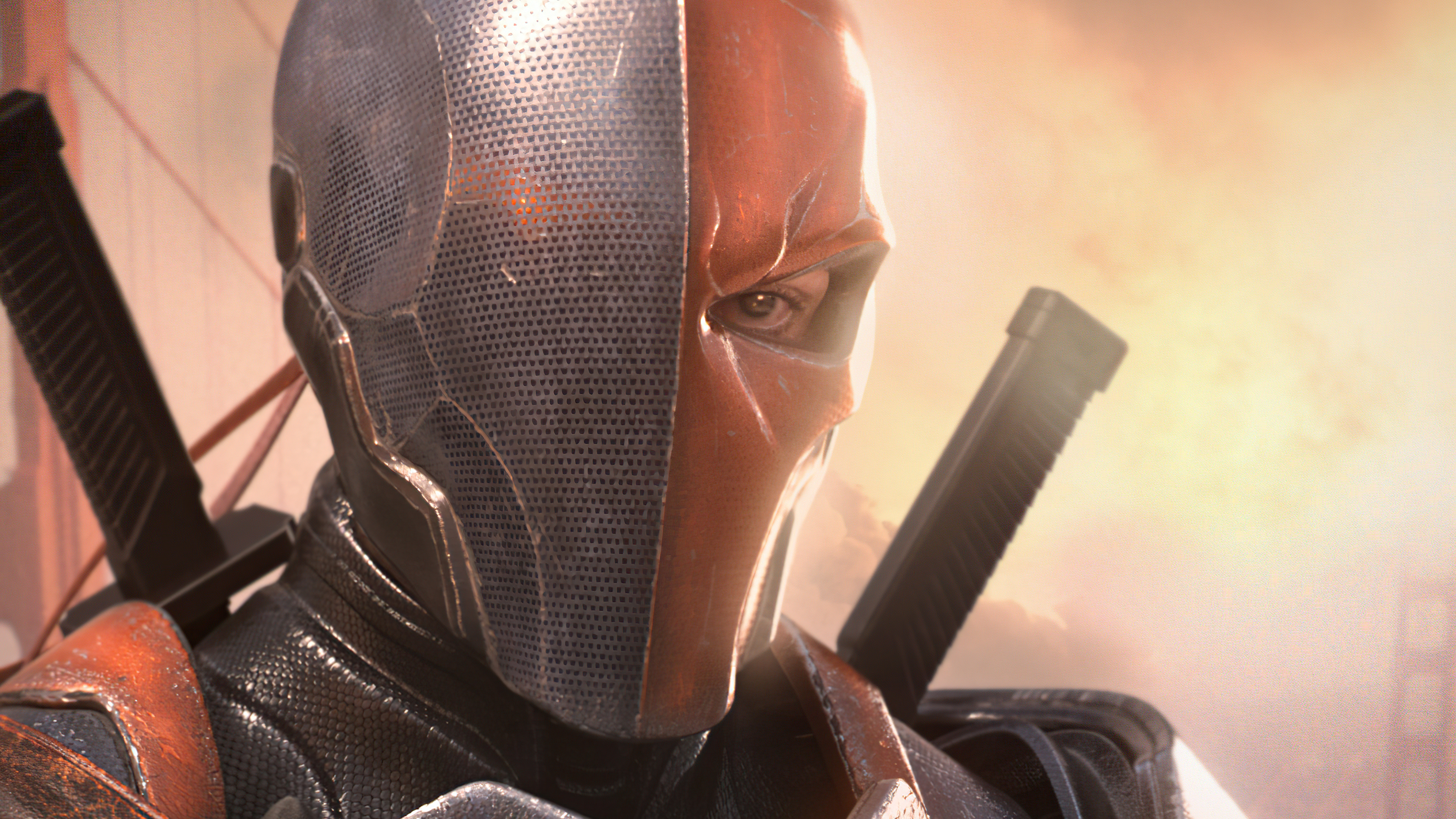 Deathstroke from DC Comics 4K HD Wallpaper