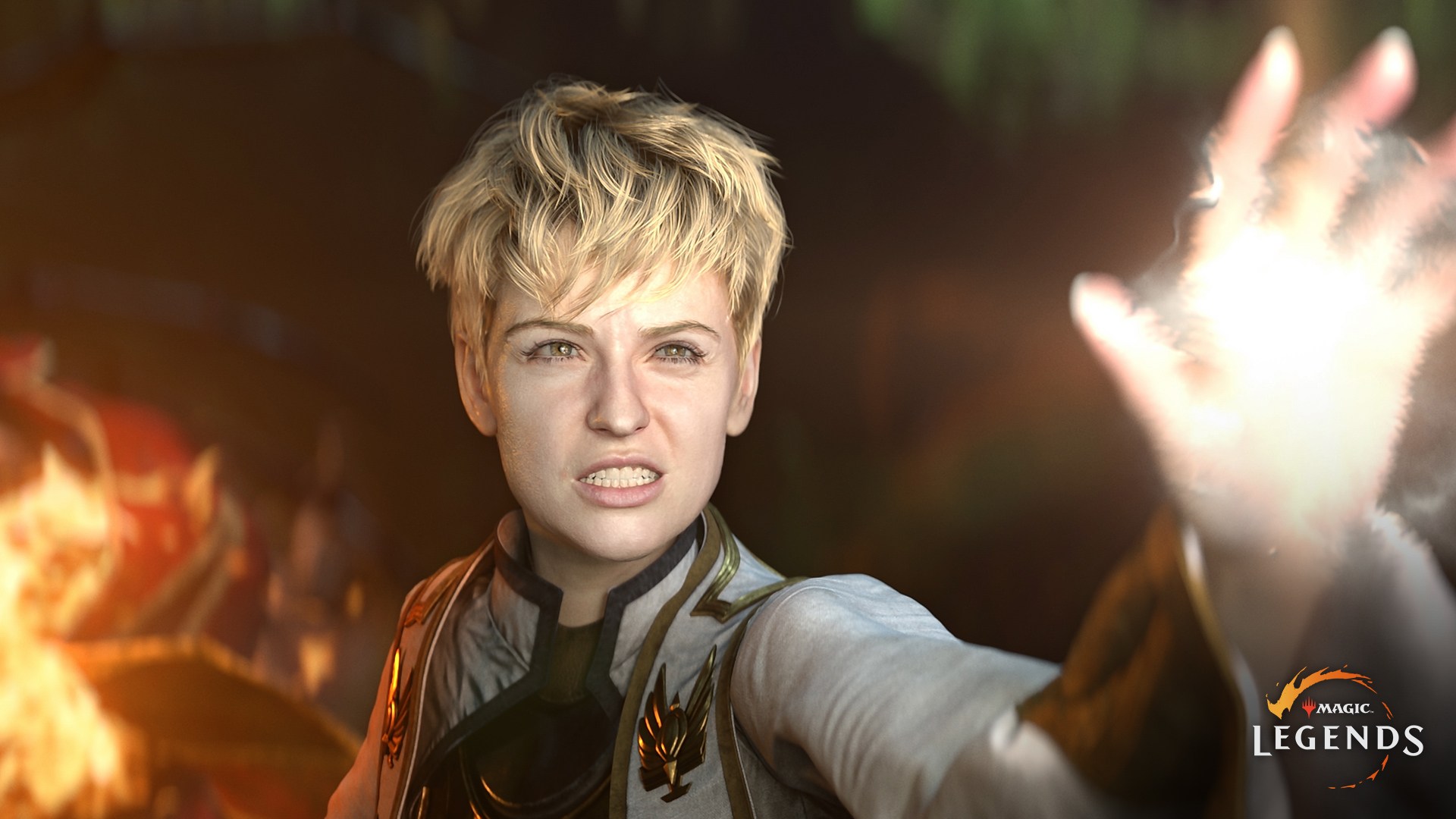 Magic: Legends character casting spell HD Wallpaper
