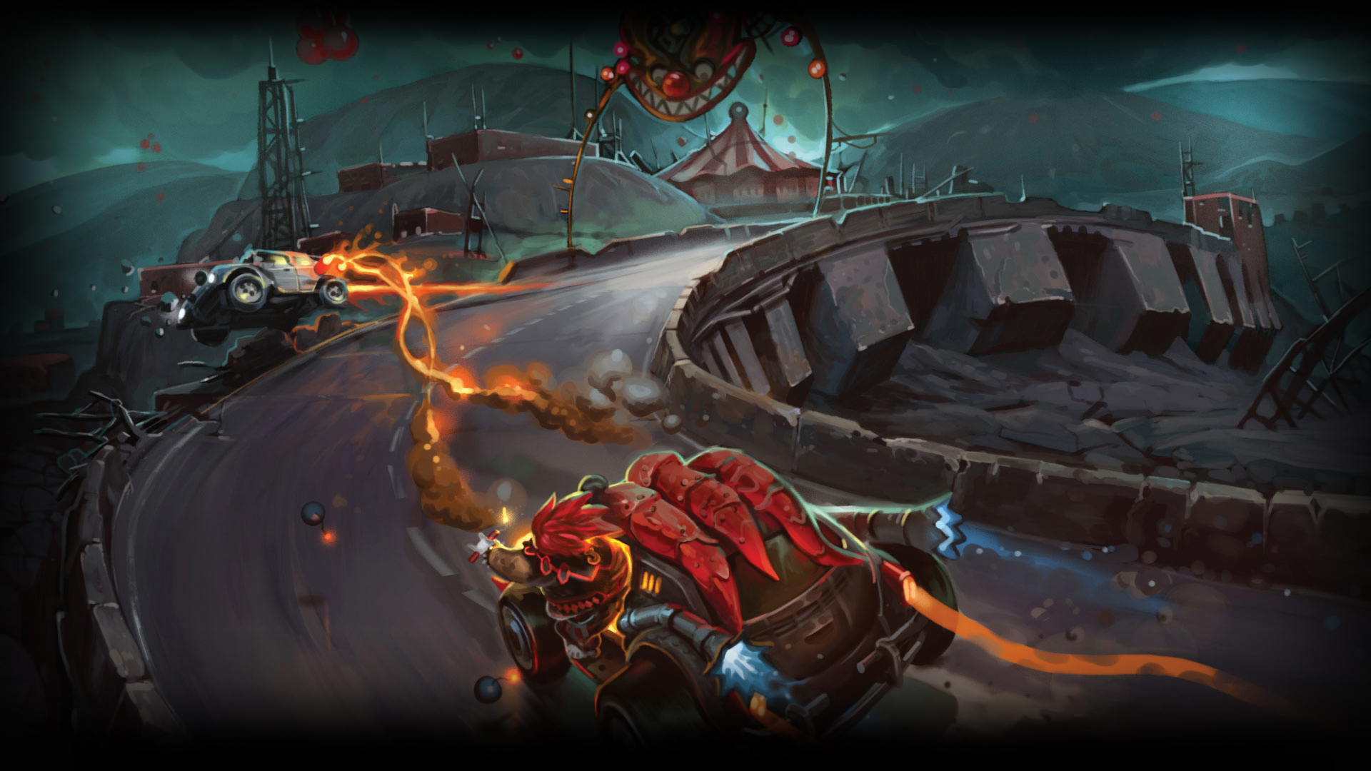 Heavy Metal Machines racing game HD Wallpaper