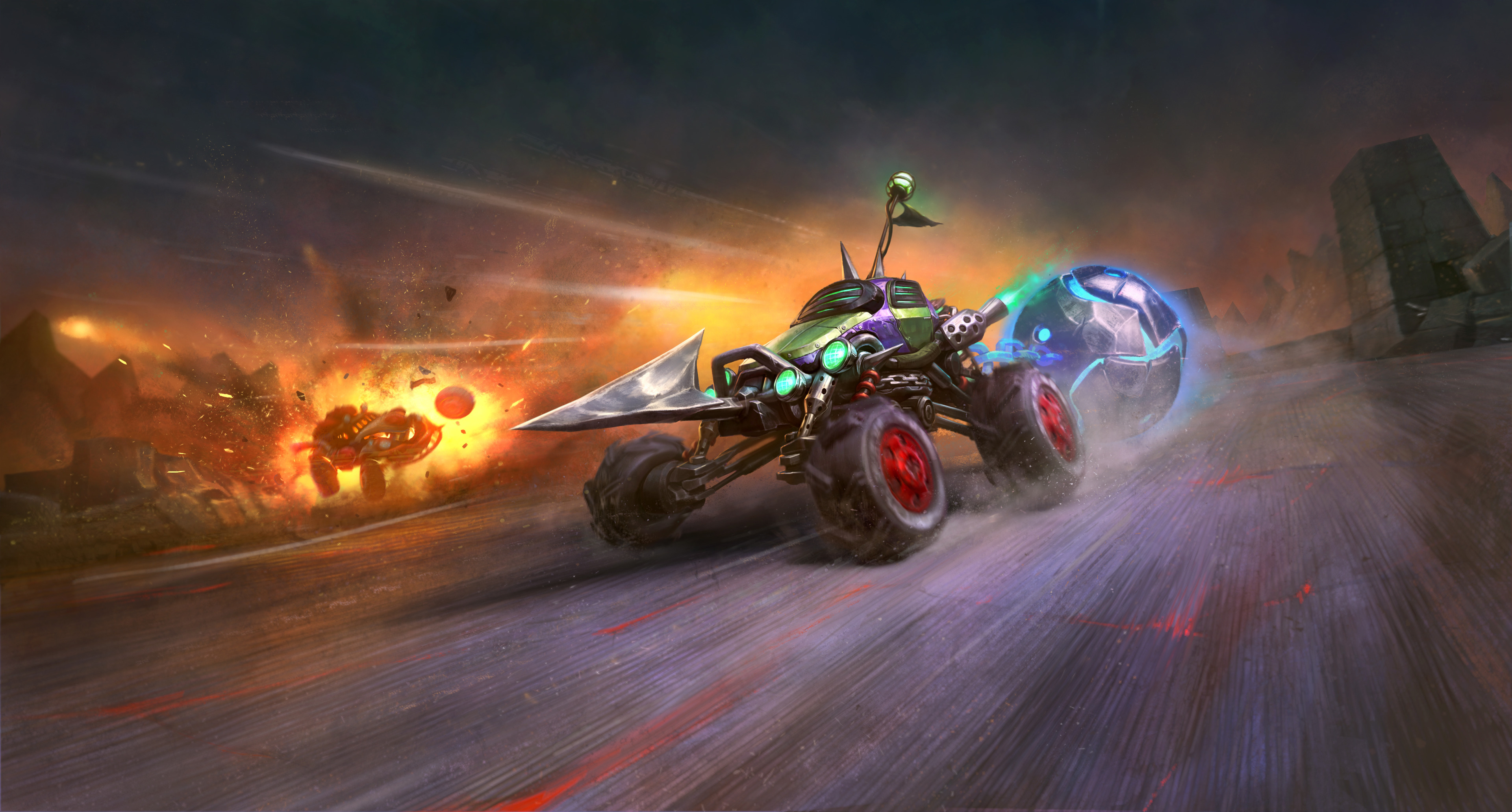 Heavy Metal Machines HD Wallpaper