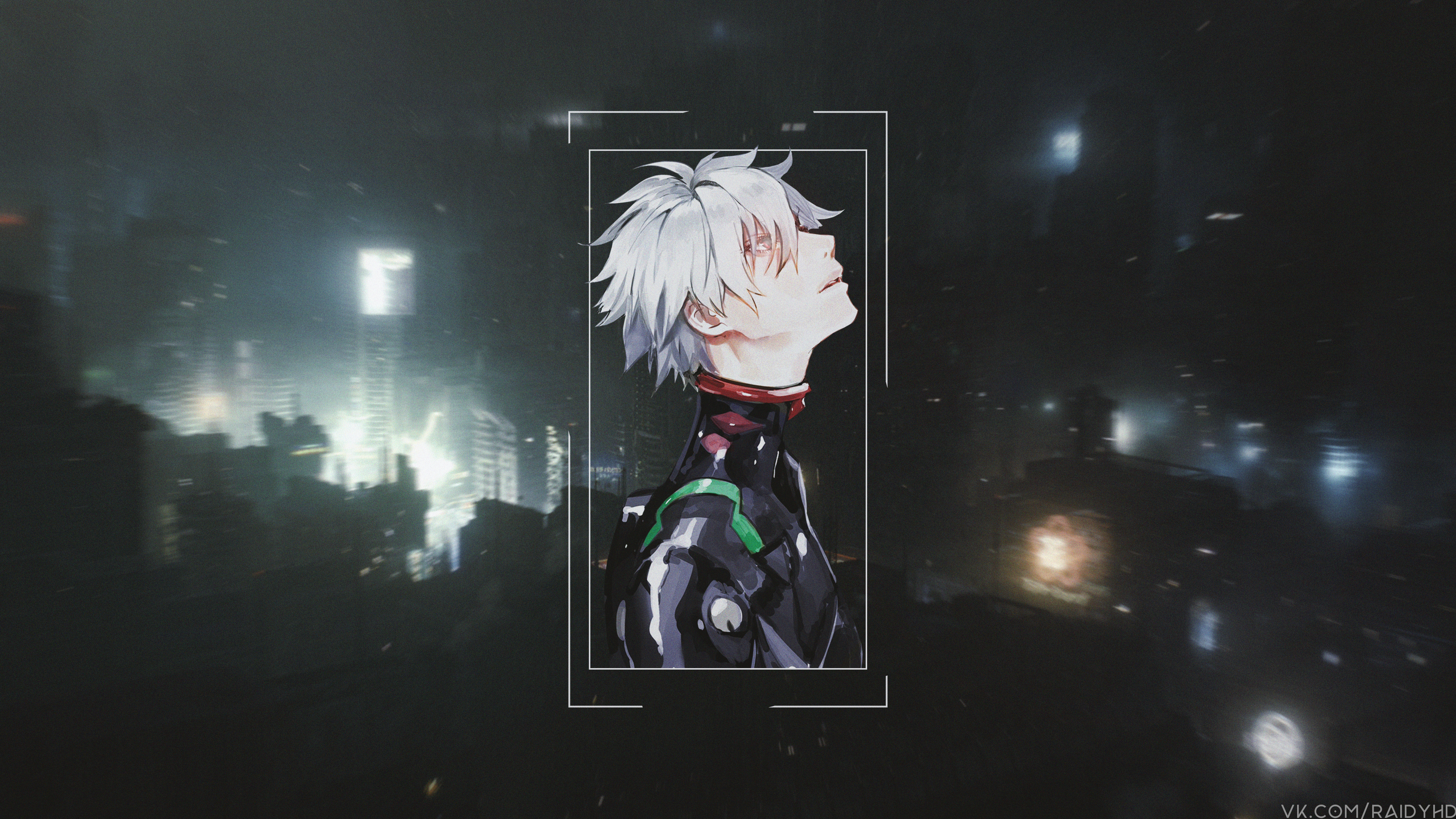 Kaworu Nagisa from Neon Genesis Evangelion HD Wallpaper