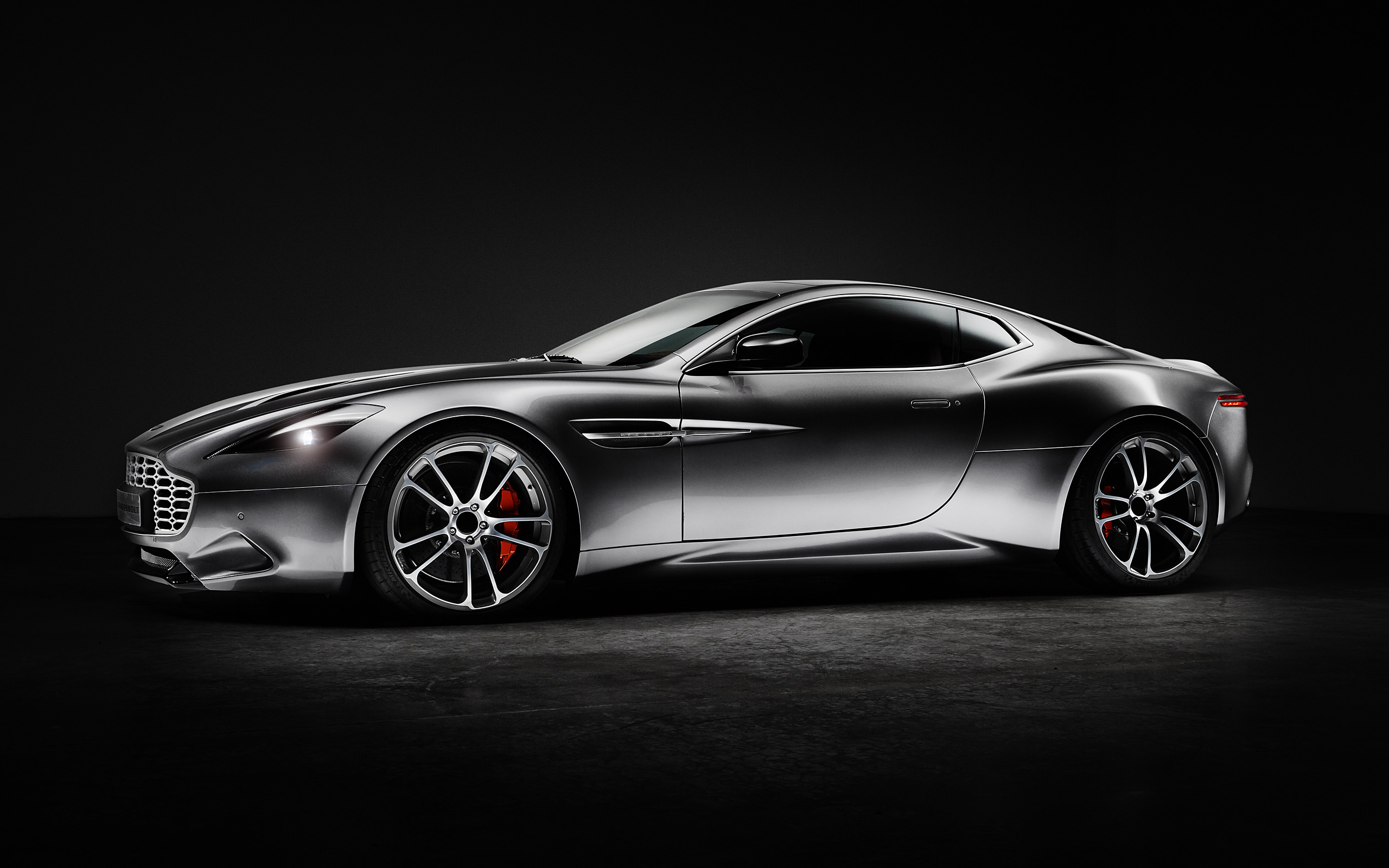 Silver Fisker Thunderbolt Coupe HD Wallpaper