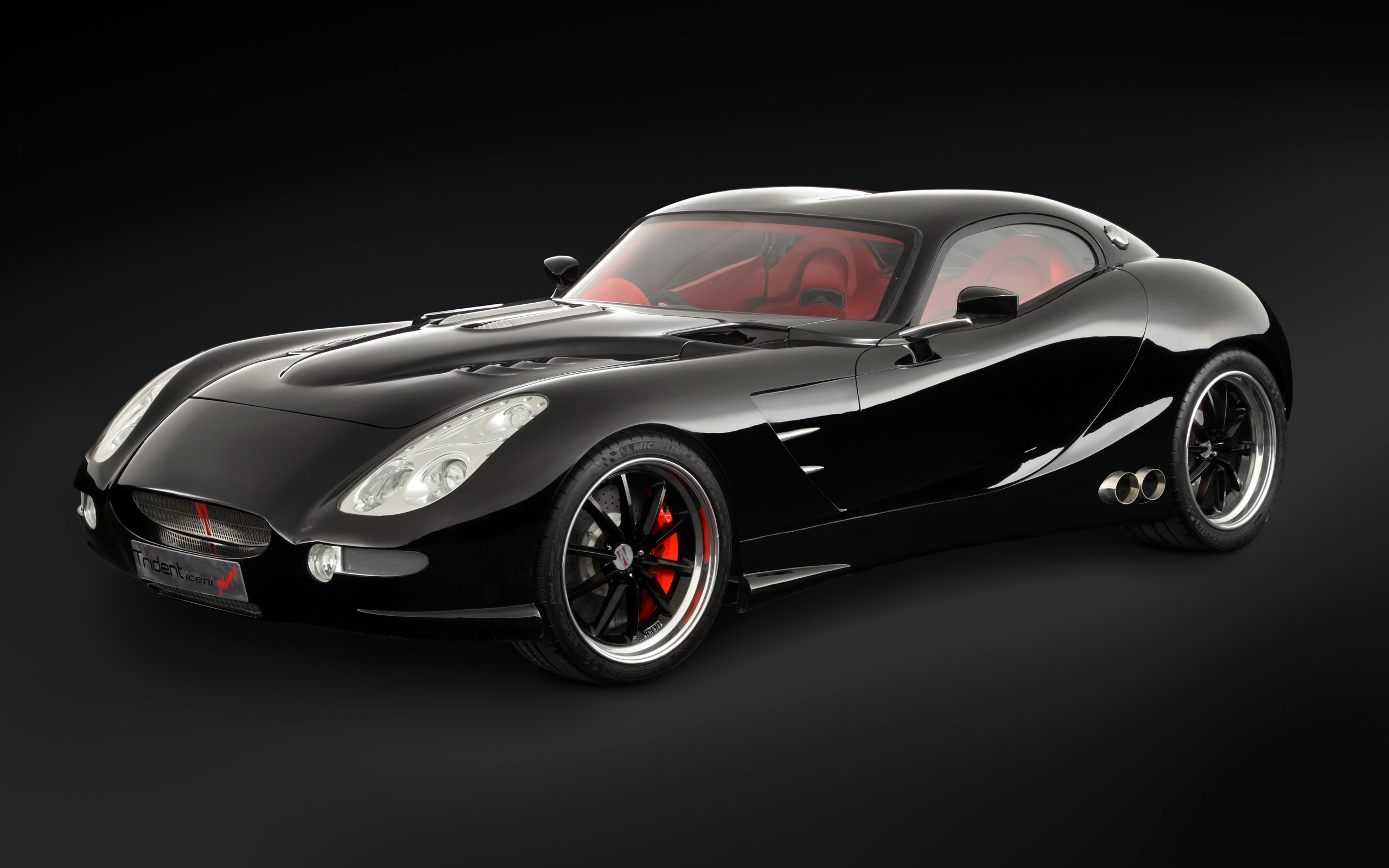 Black Trident Iceni Sport Car HD Wallpaper