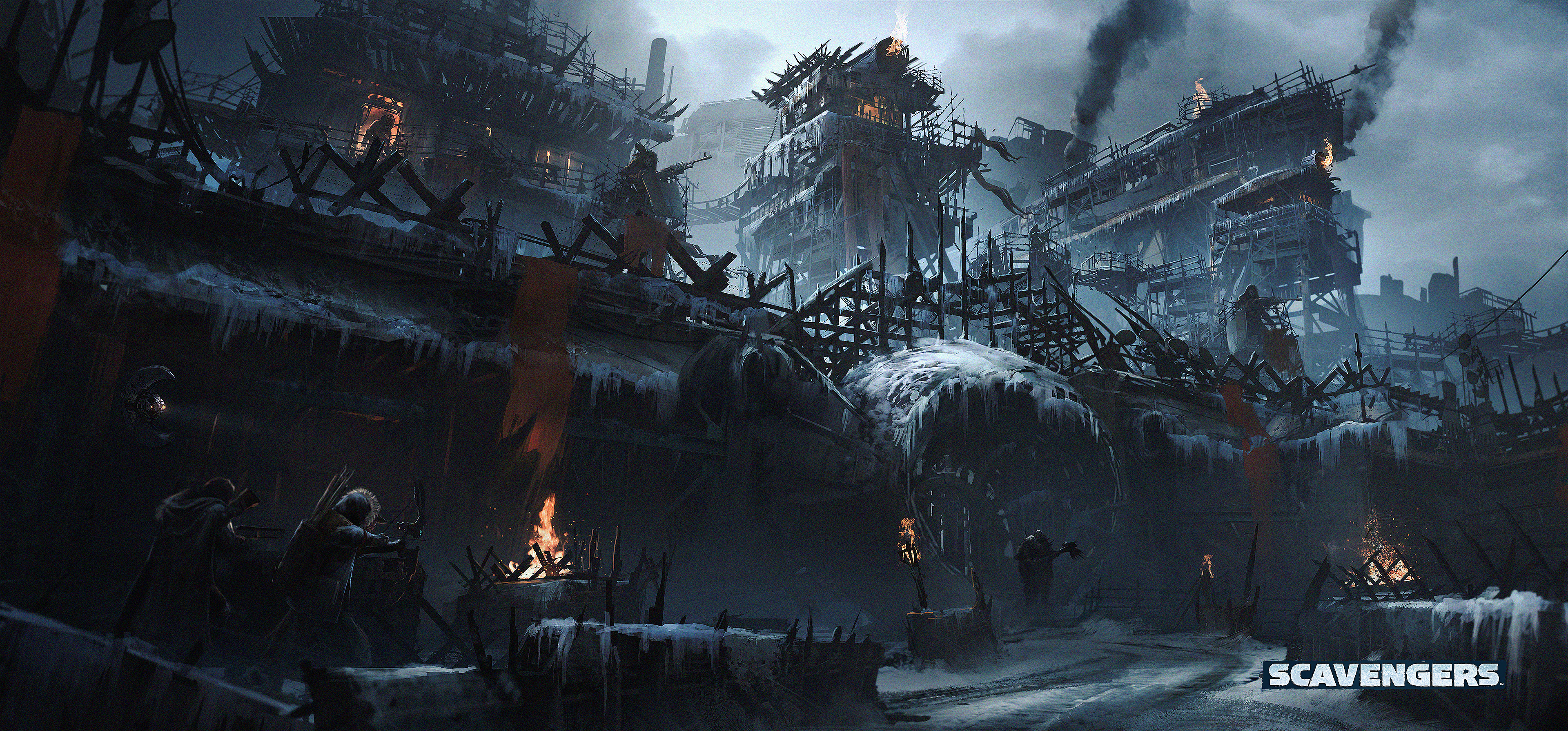 Scavengers video game concept art HD Wallpaper