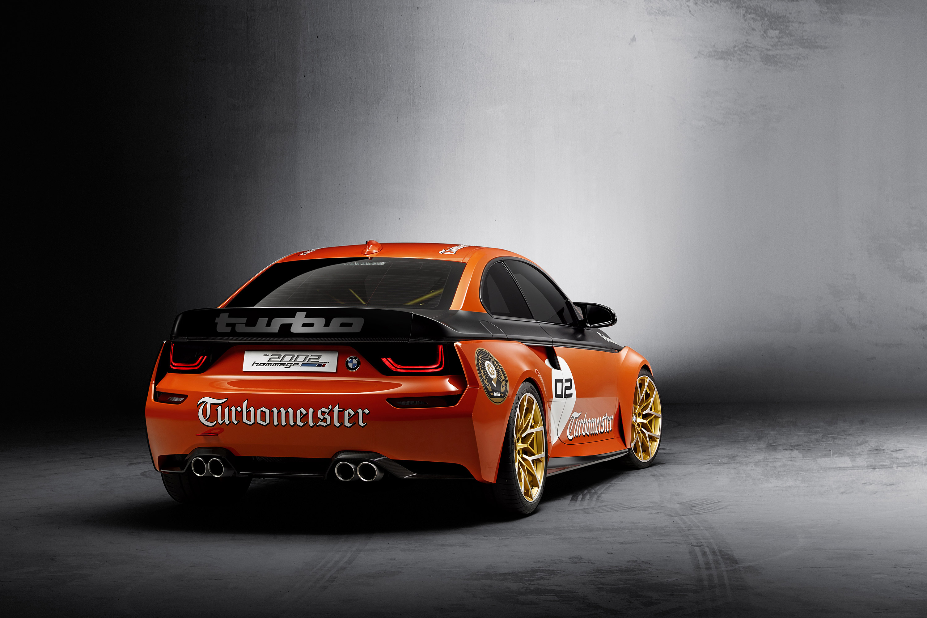BMW 2002 Hommage Concept "Turbomeister" Race Car HD Wallpaper