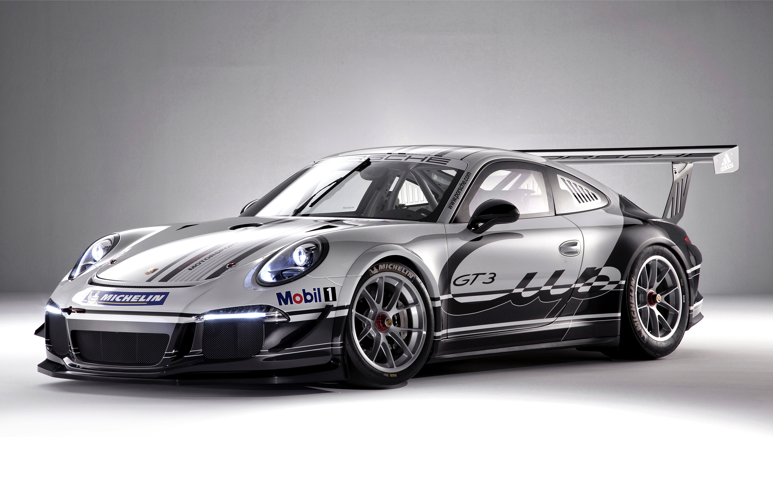 Porsche 911 GT3 Cup race car with Mobil 1 and Michelin livery HD Wallpaper