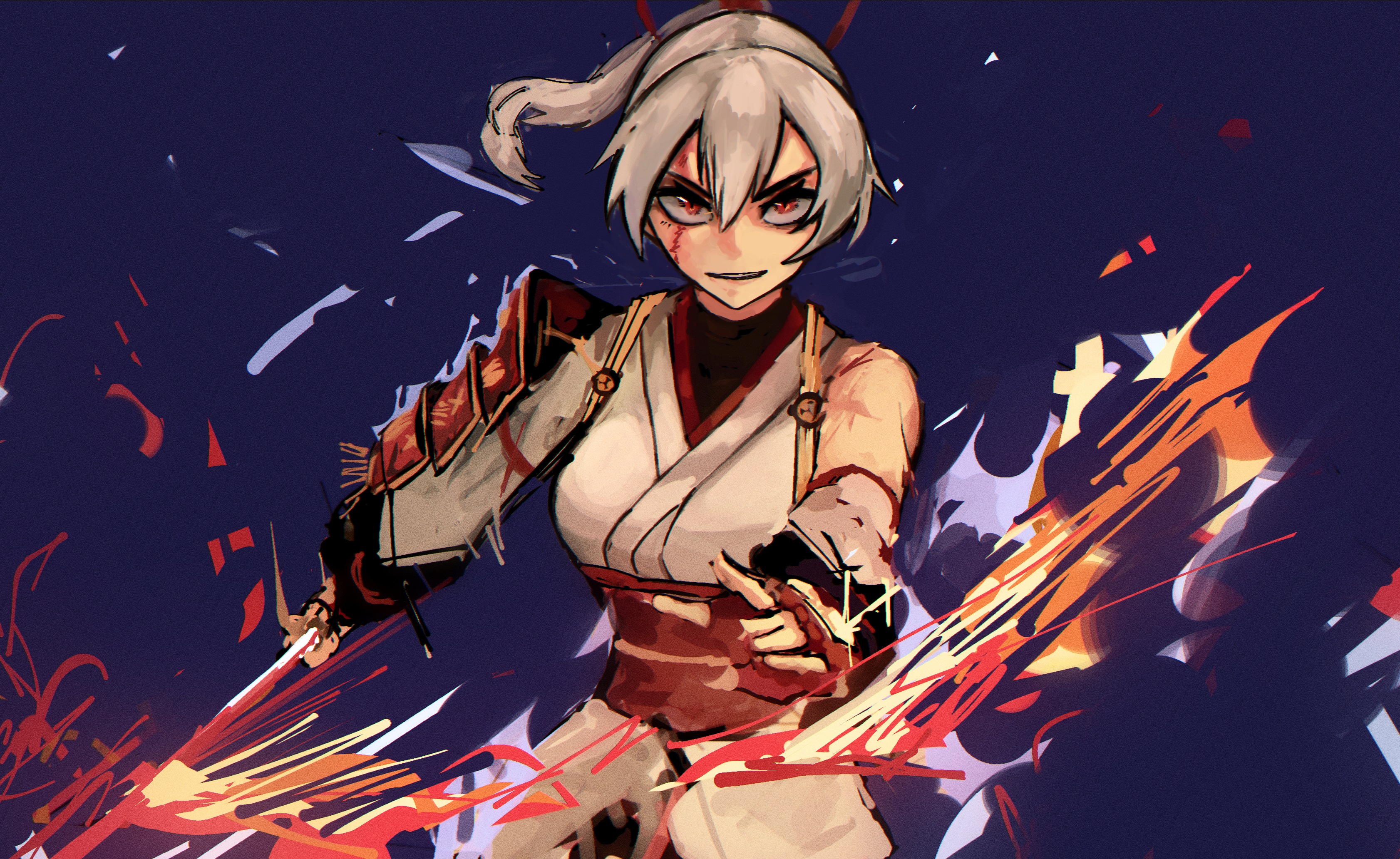Tomoe Gozen from Fate/Grand Order HD Wallpaper