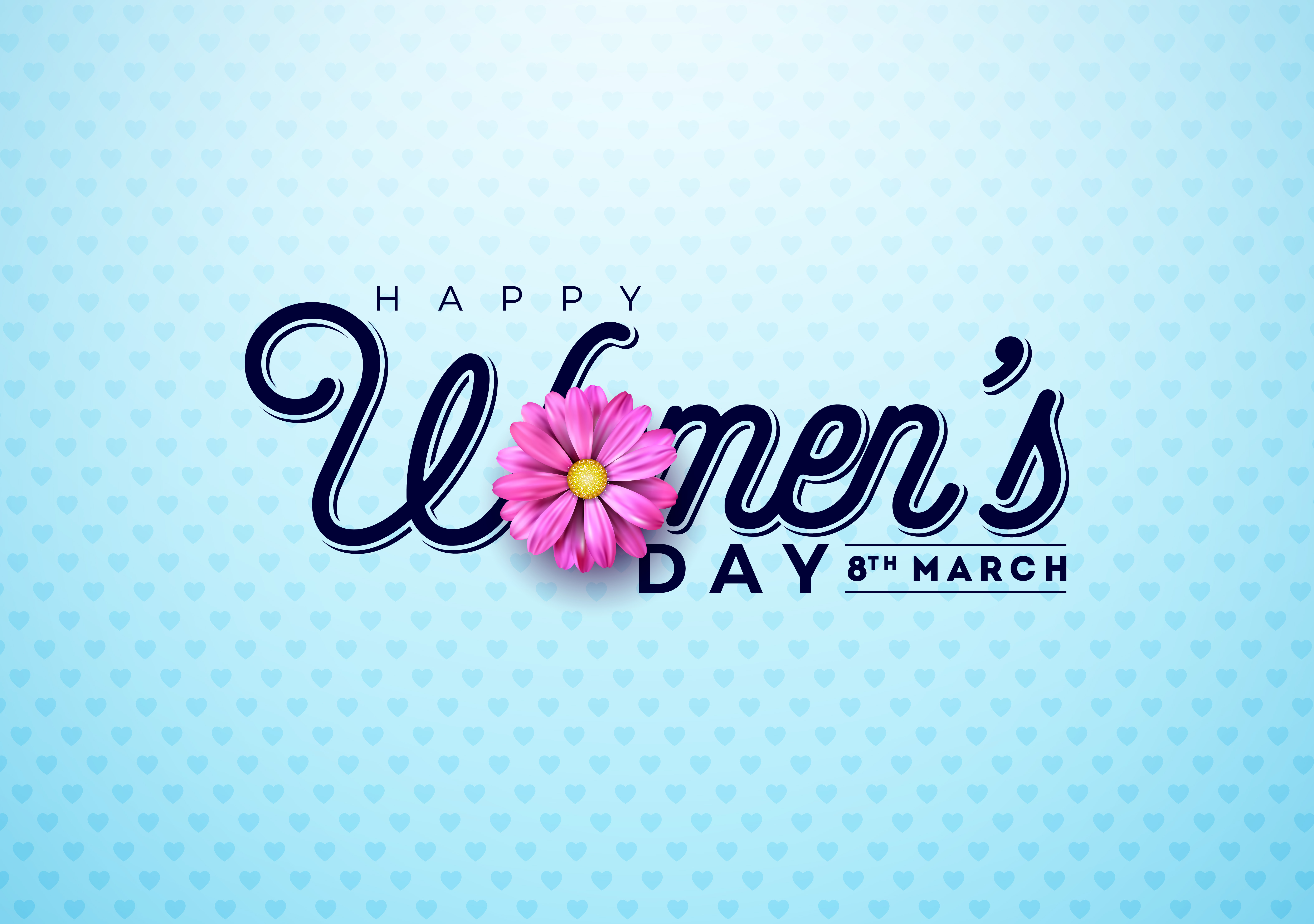 Happy Women's Day 8th March HD Wallpaper