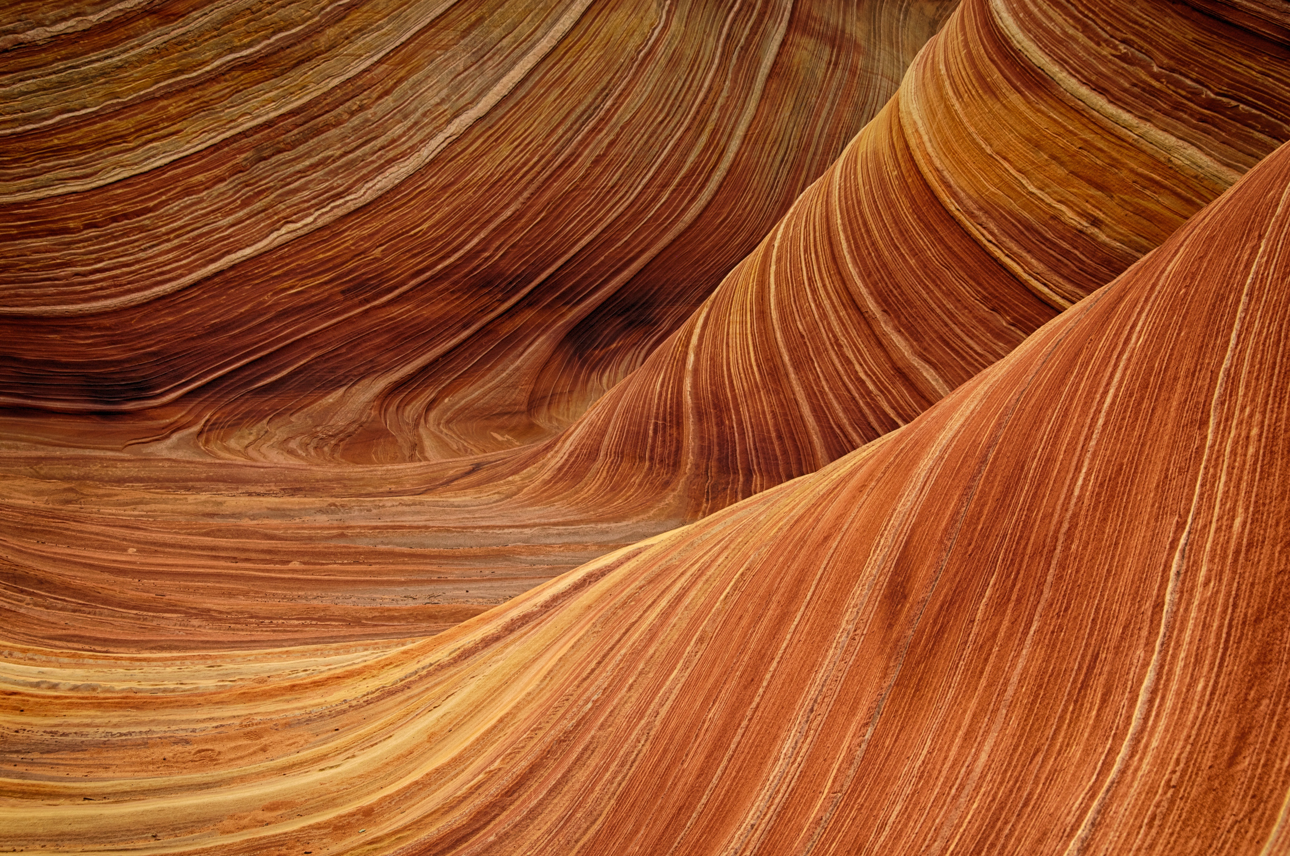 Sandstone formations in Antelope Canyon, Arizona HD Wallpaper