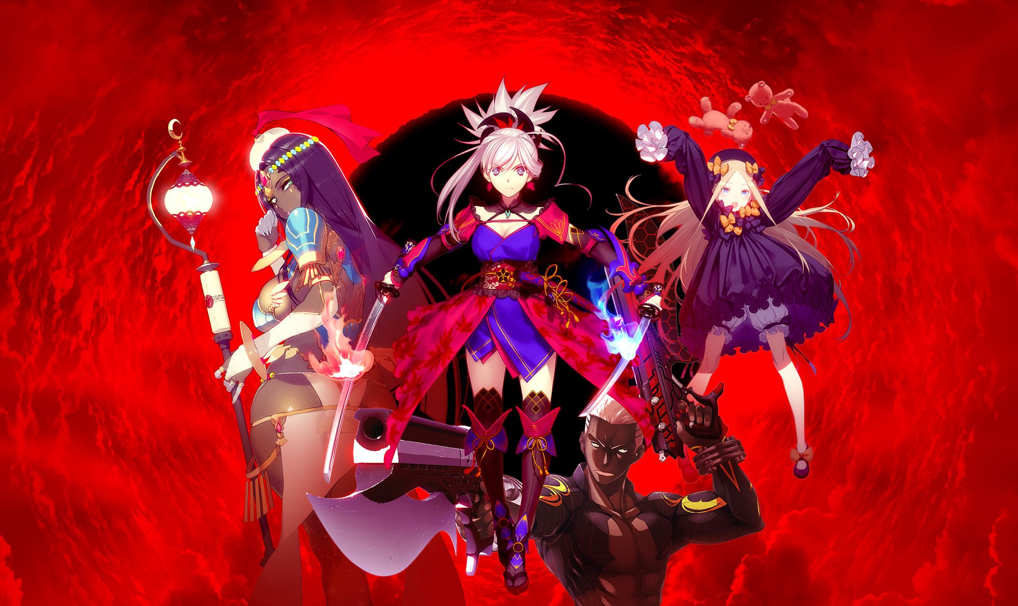Abigail Williams and other characters from Fate/Grand Order HD Wallpaper