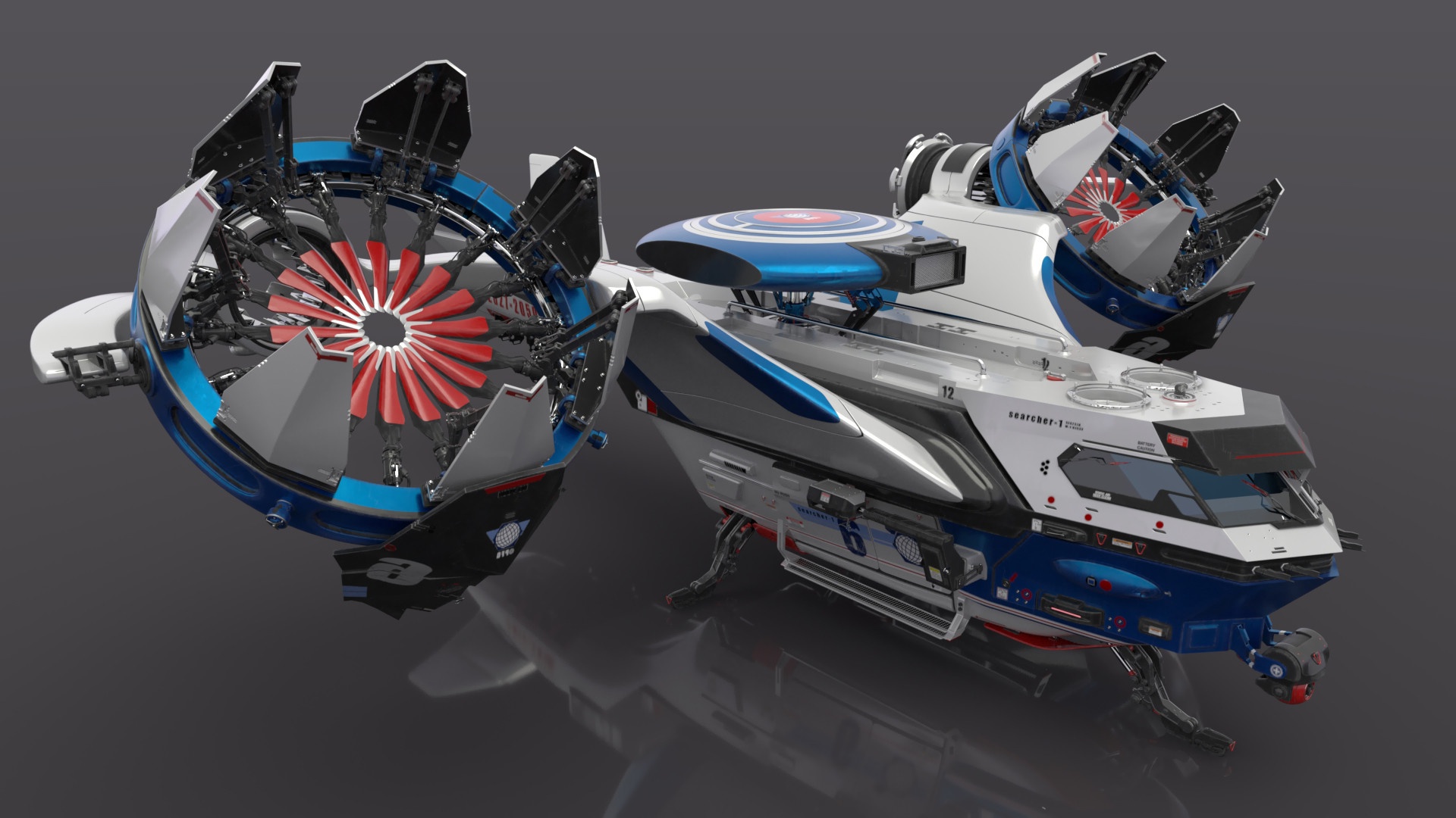 Sci-Fi Vehicle HD Wallpaper