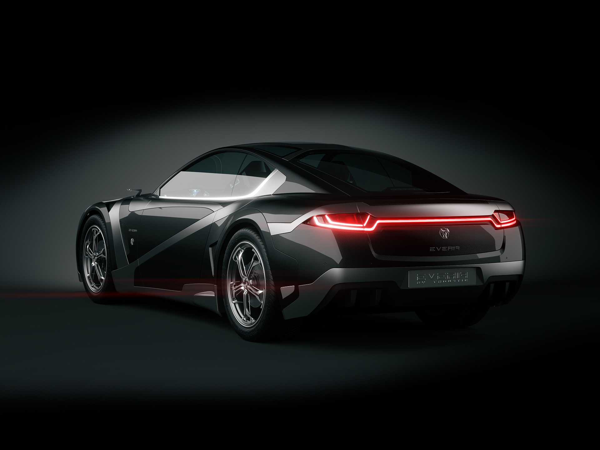 Tronatic Everia Concept car HD Wallpaper