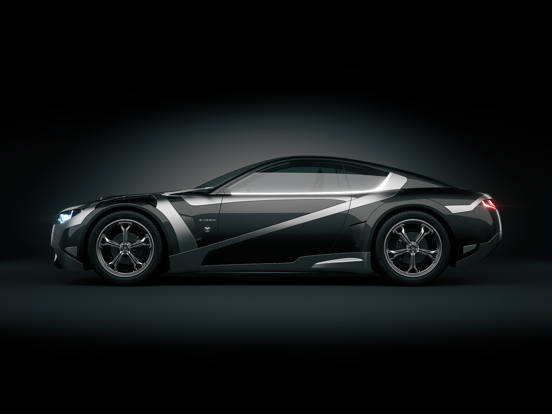 Tronatic Everia Concept car HD Wallpaper