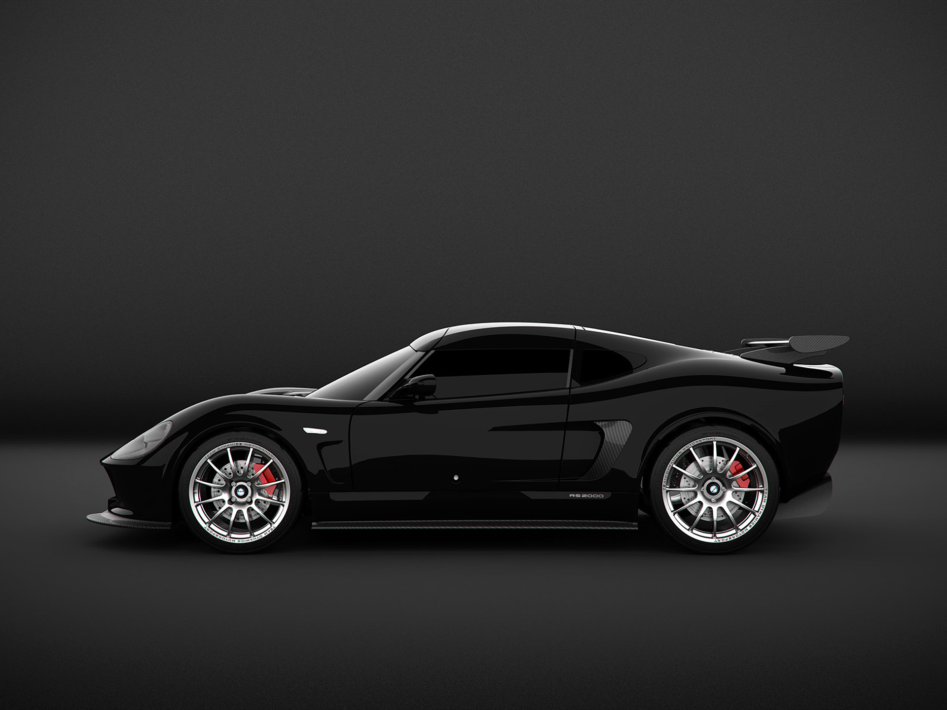 Melkus RS2000 Black Edition sport car HD Wallpaper