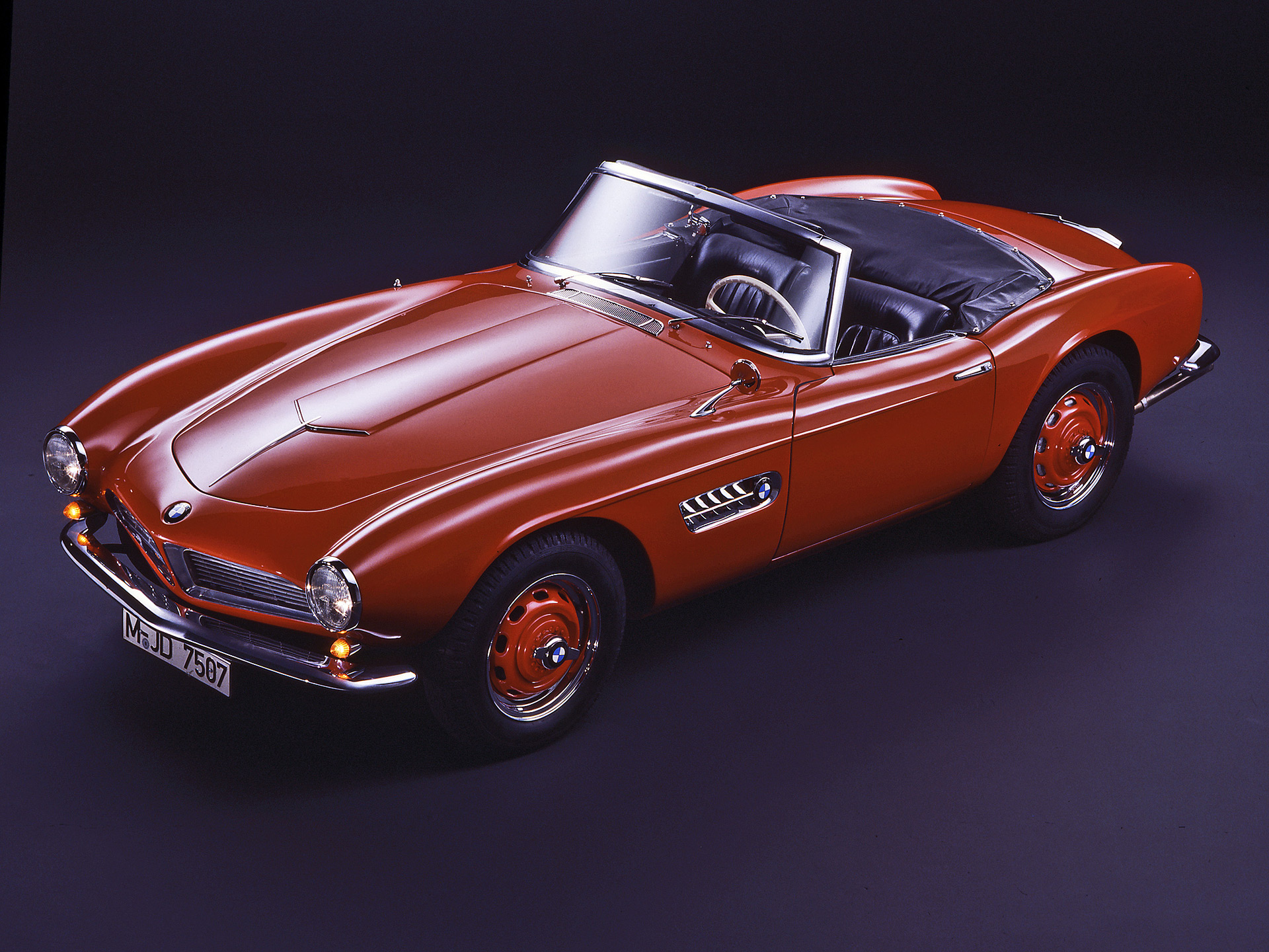 1956 BMW 507 Series 1 Convertible HD Wallpaper