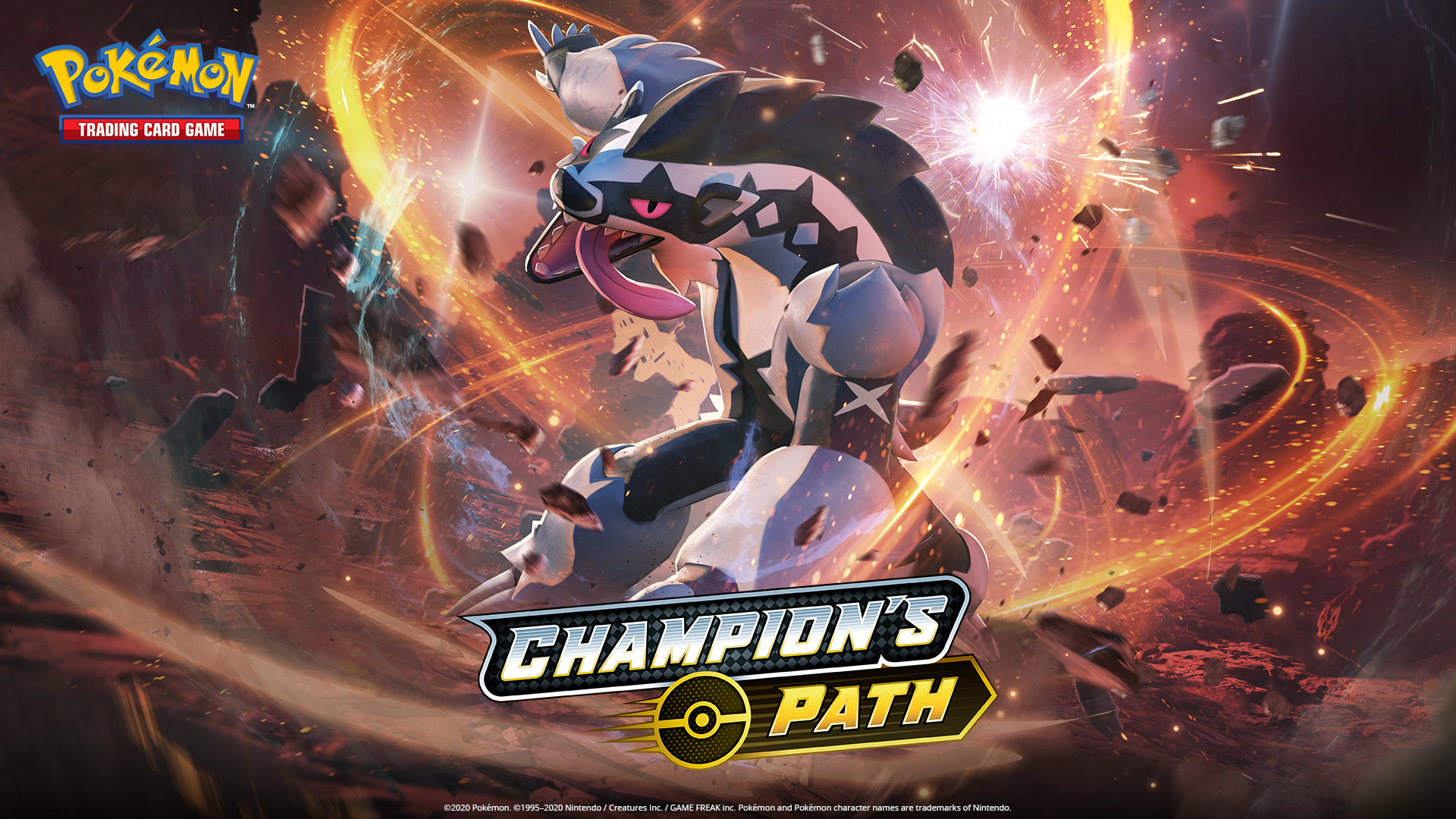 Obstagoon from Pokemon Trading Card Game Champion's Path HD Wallpaper
